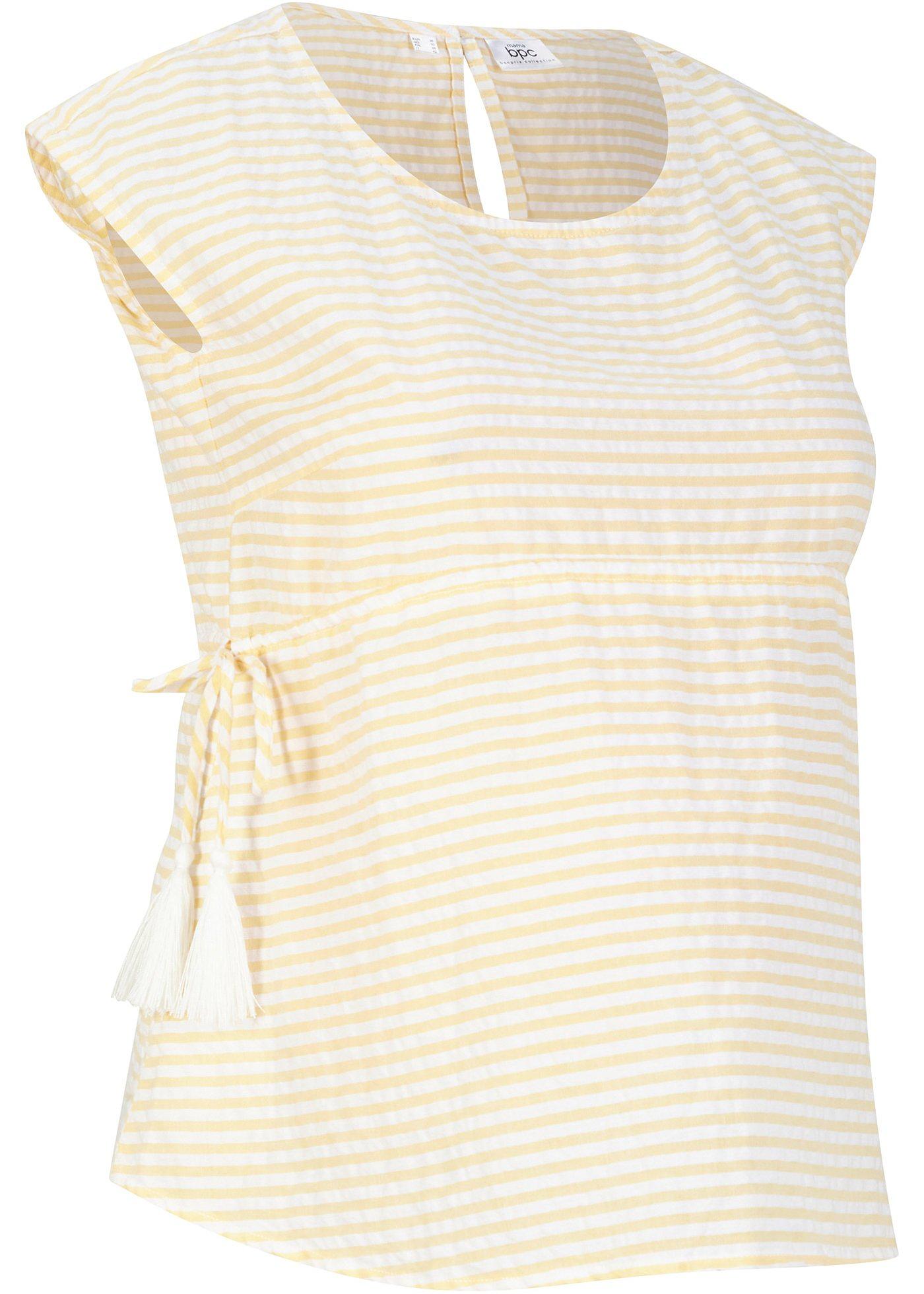 Tunique de grossesse avec lien coulissant