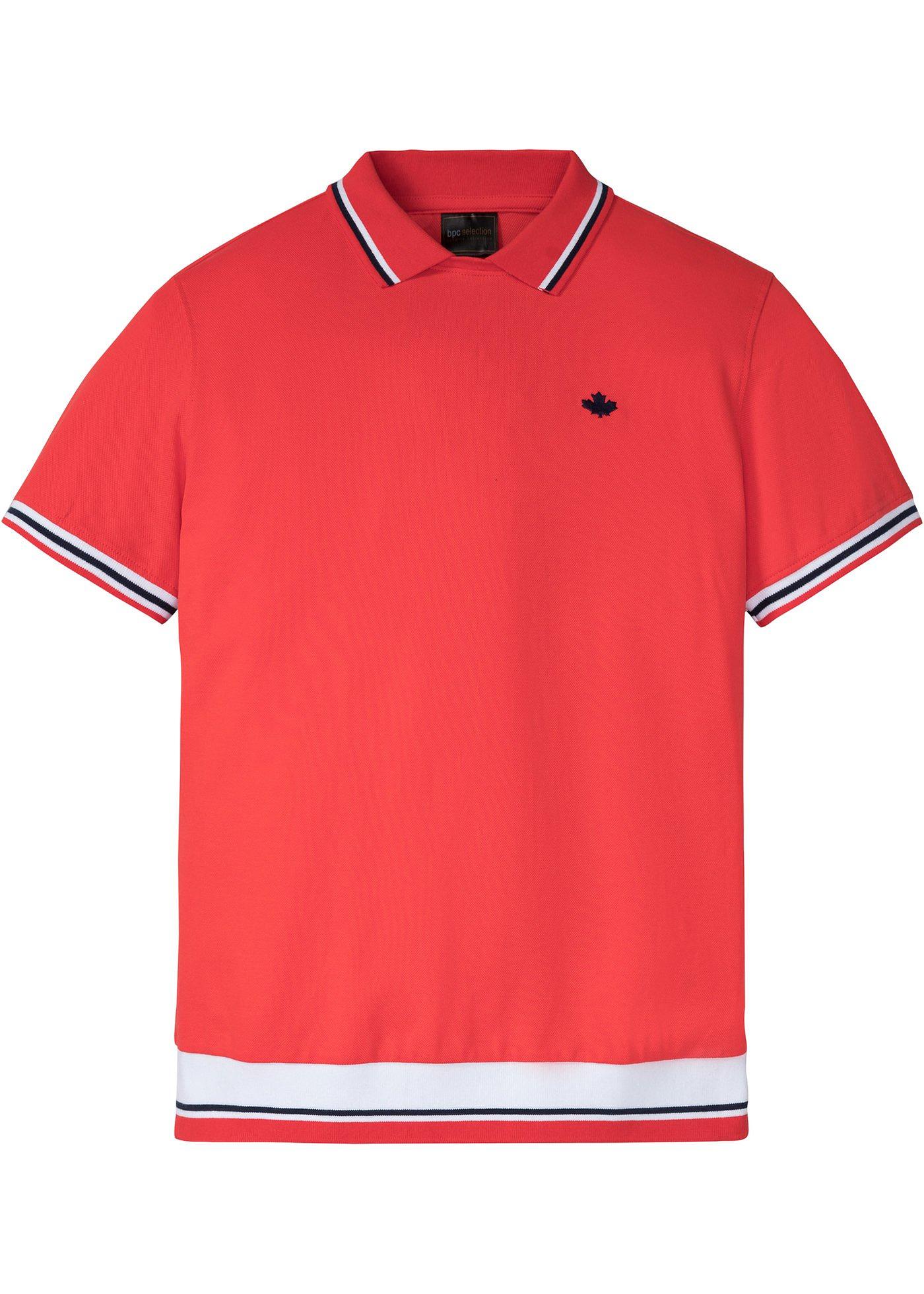 Polo avec bordures, manches courtes