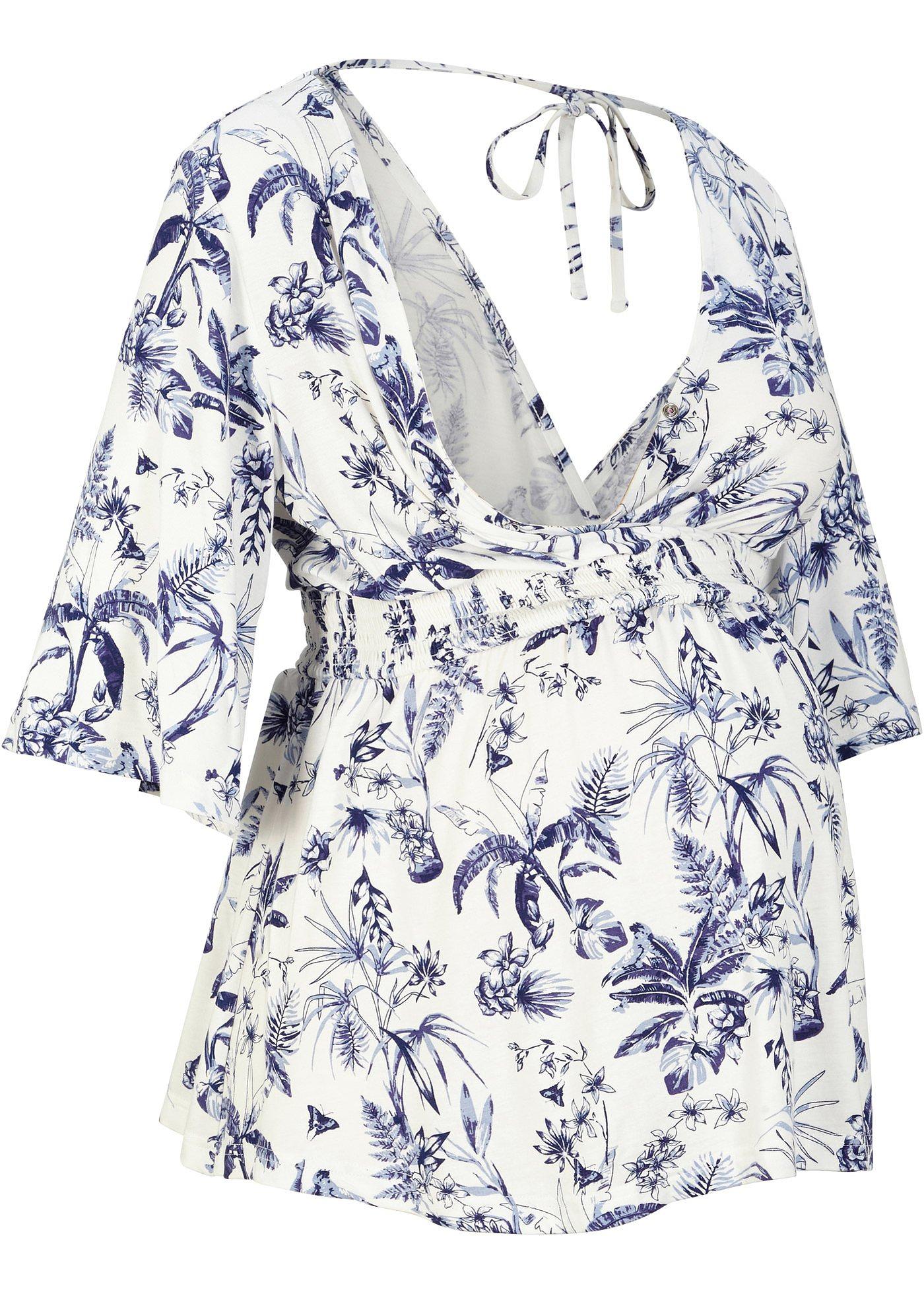 Tunique de grossesse avec fonction allaitement