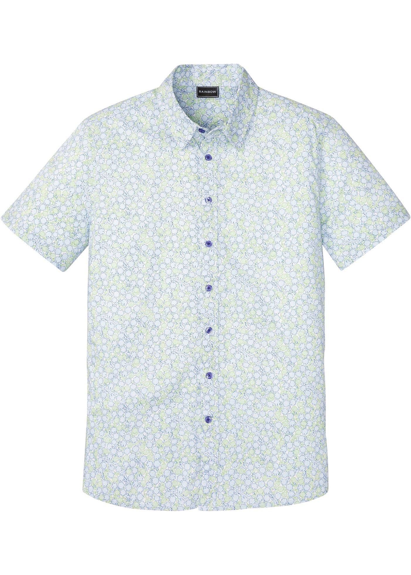 Chemise manches courtes extensible, Slim Fit