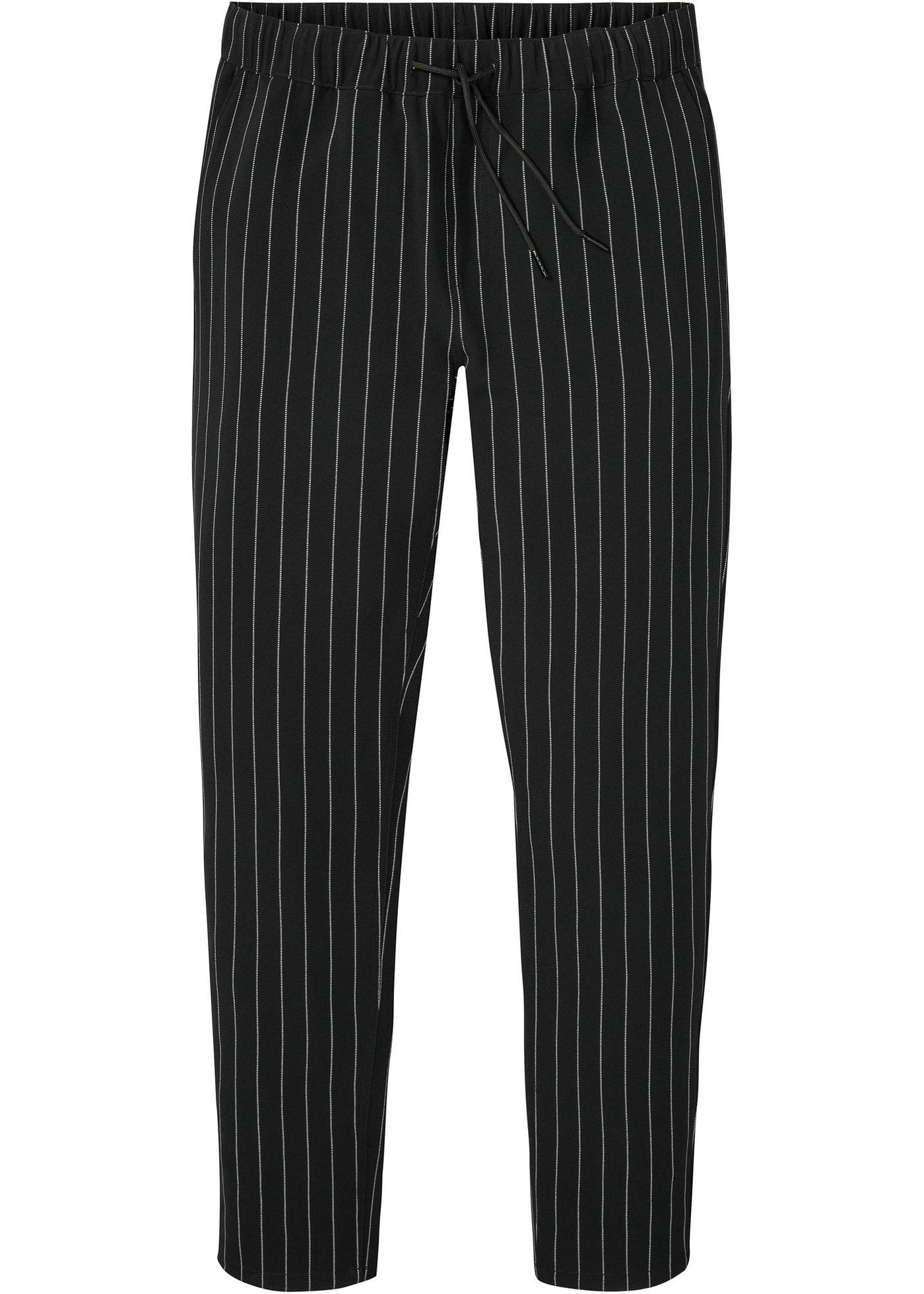 Pantalon chino taille extensible Slim Fit légèrement raccourci, Tapered