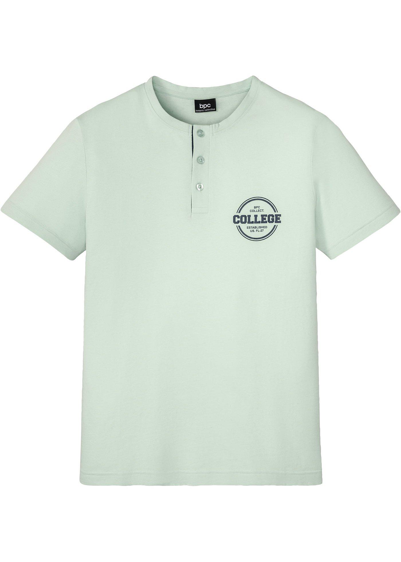 T-shirt col Henley