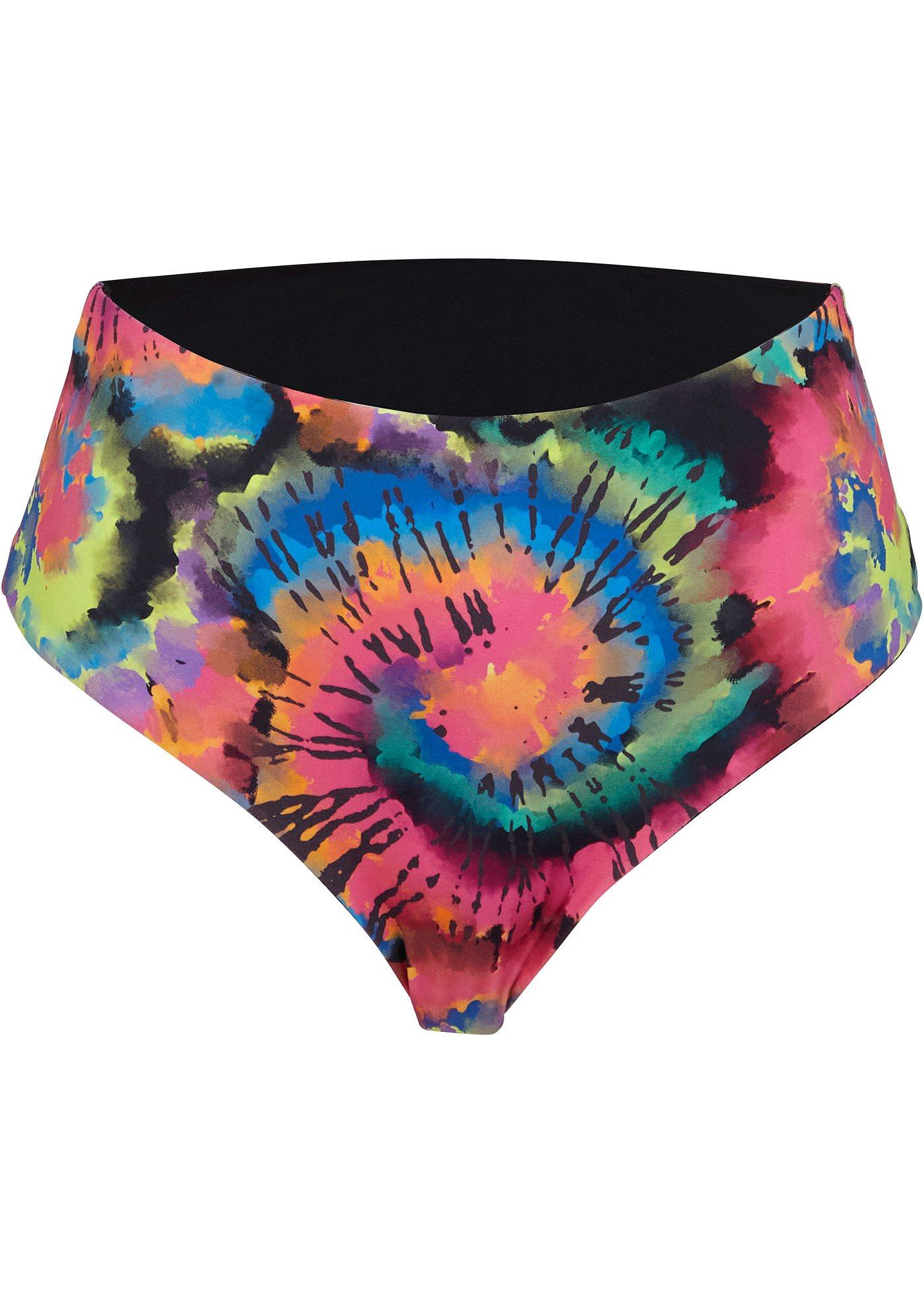 Bas de bikini taille haute réversible durable