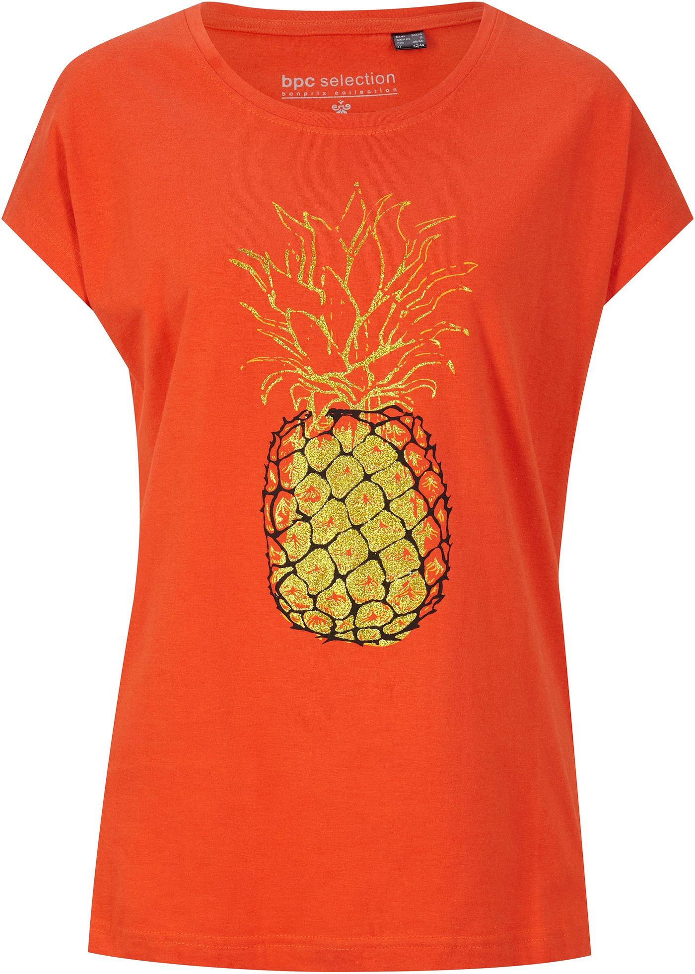 T-shirt à imprimé brillant