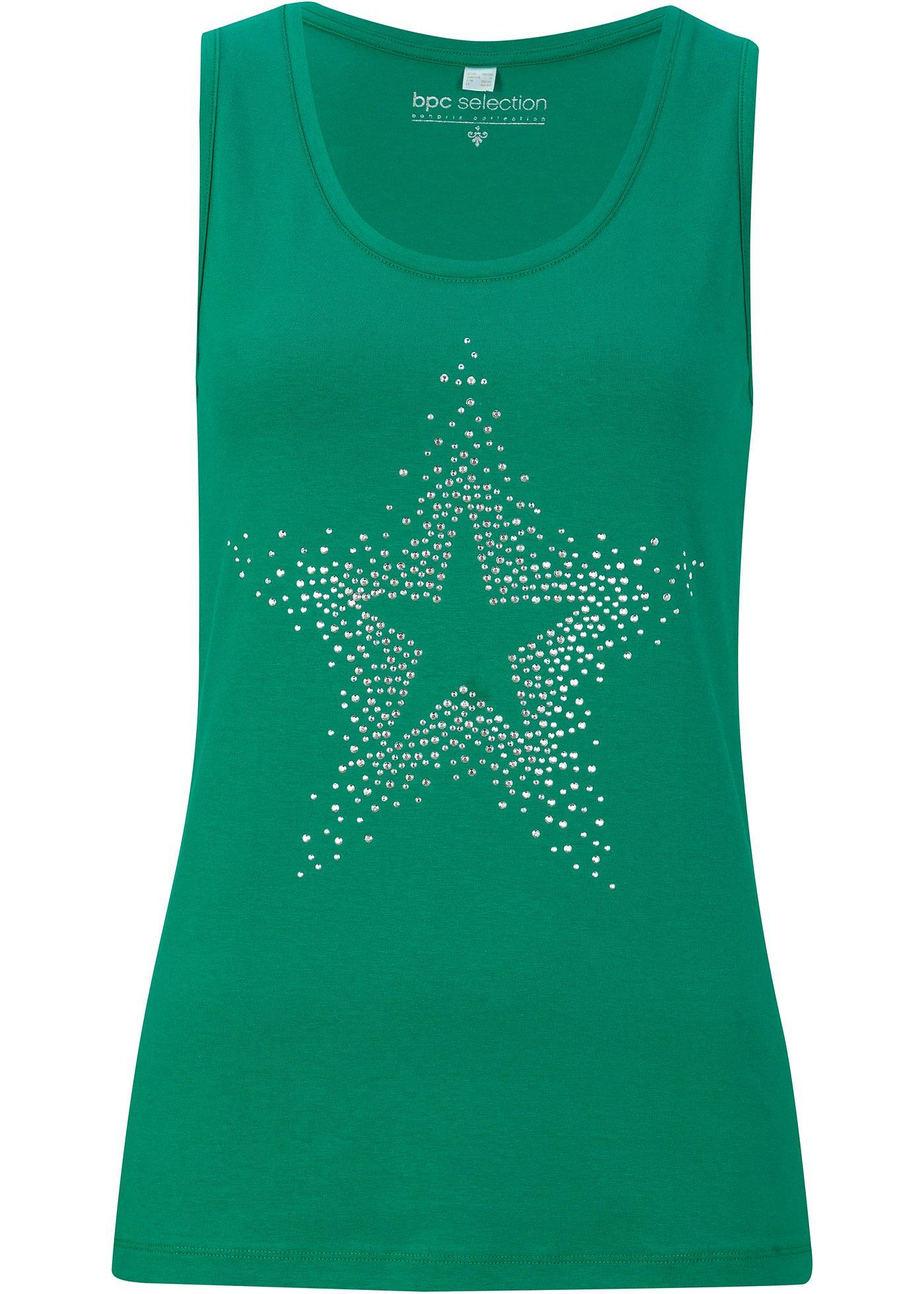 Top avec éléments brillants