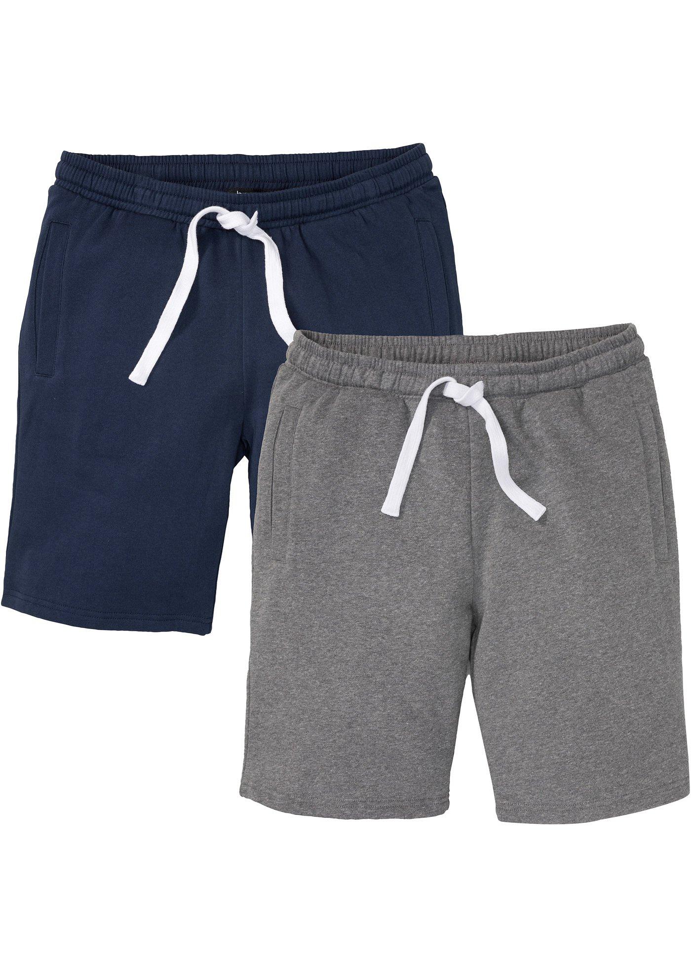 Lot de 2 bermudas sweat