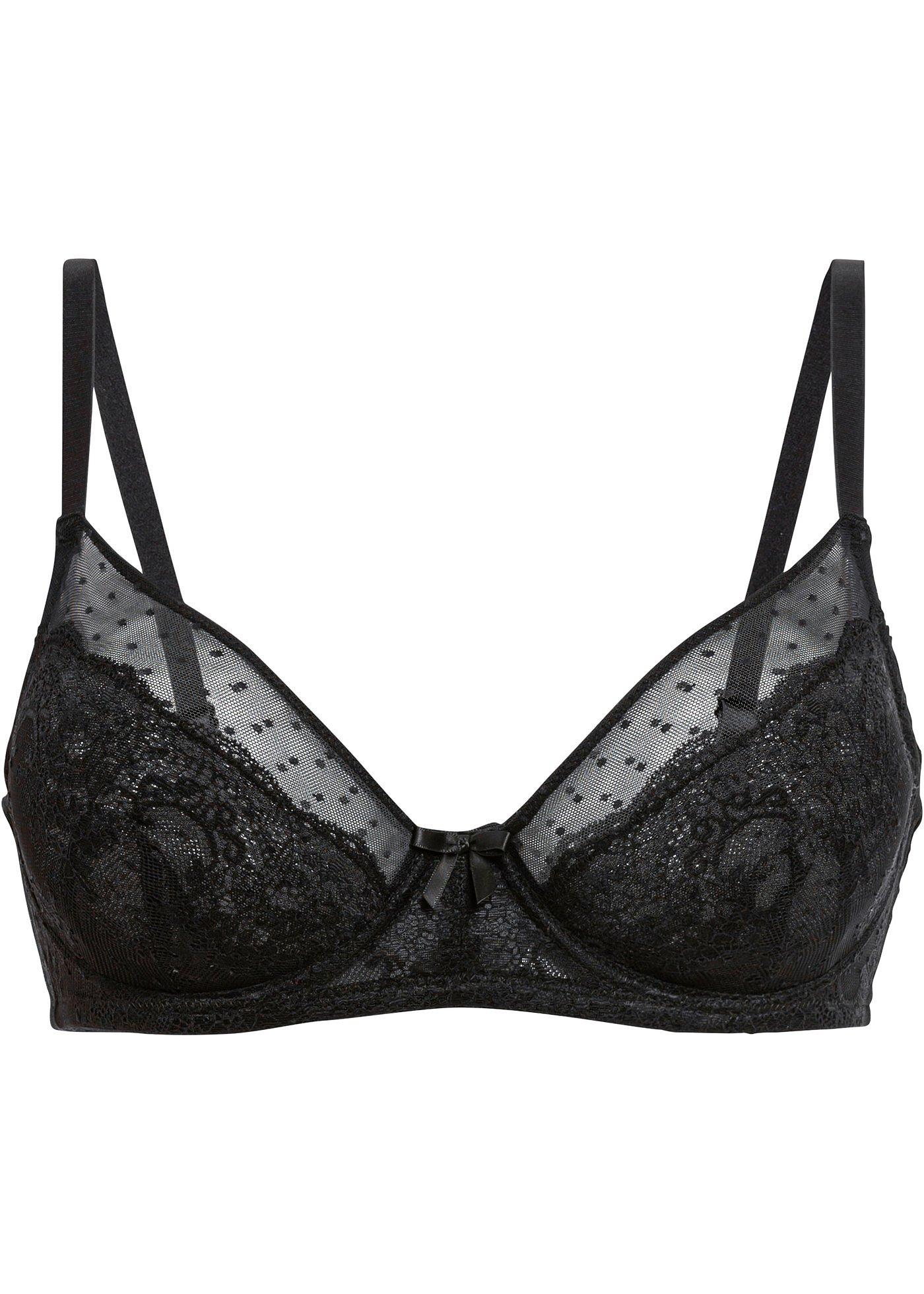 Soutien-gorge à armatures et bonnets décorés