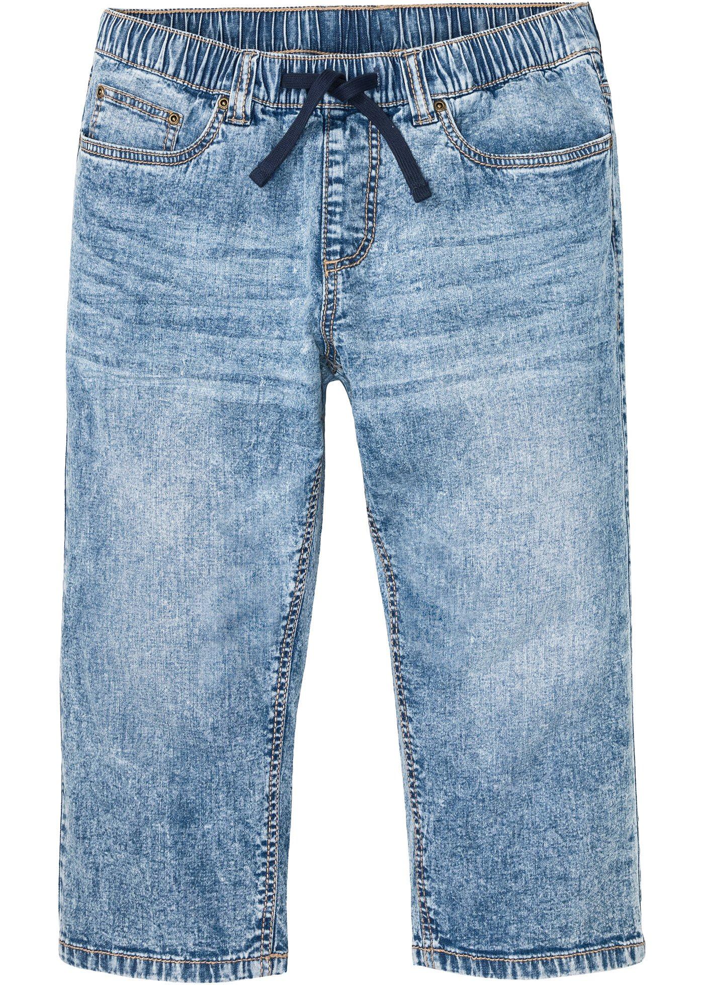 Jean taille extensible 3/4, Slim Fit