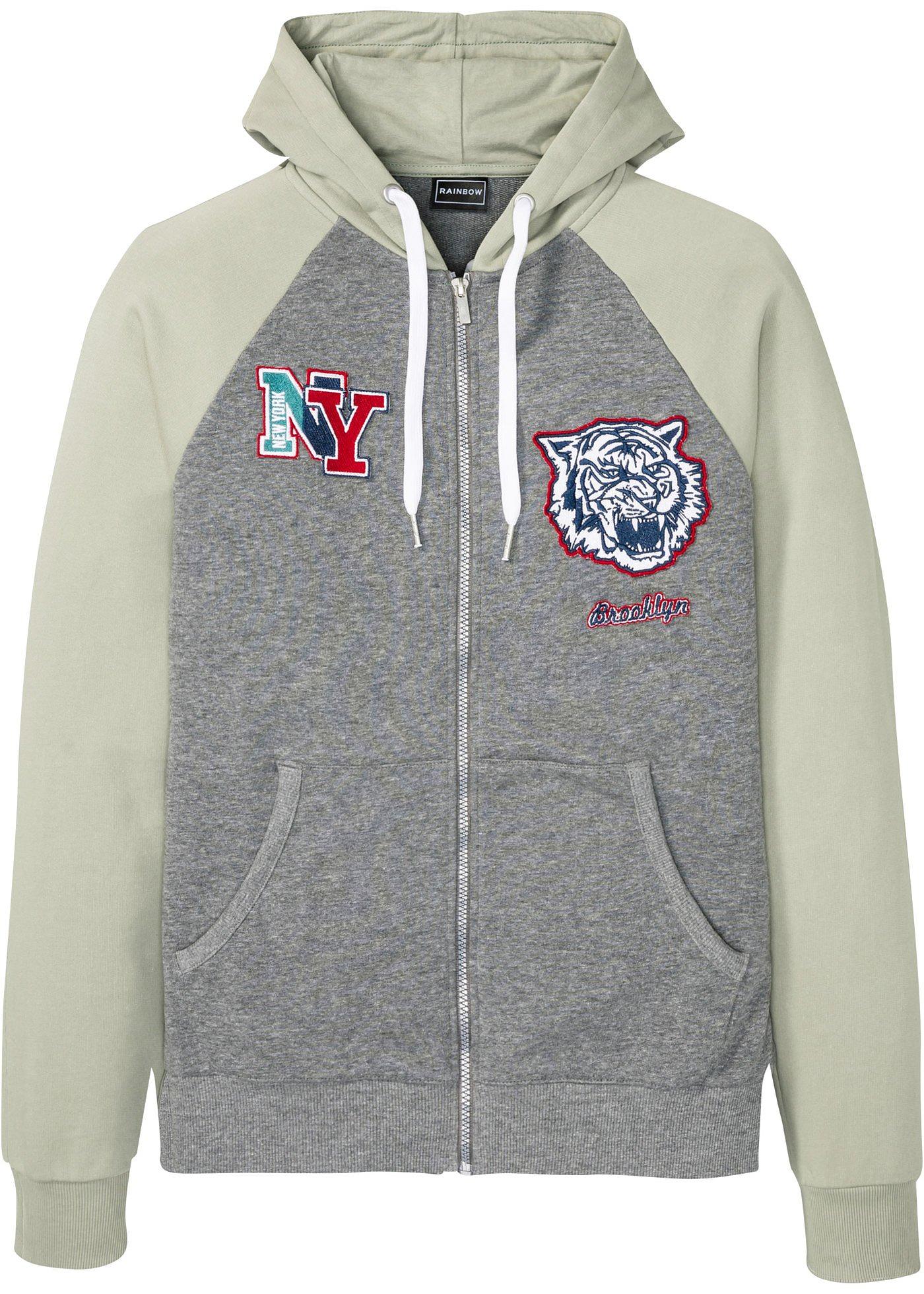 Gilet sweat à capuche