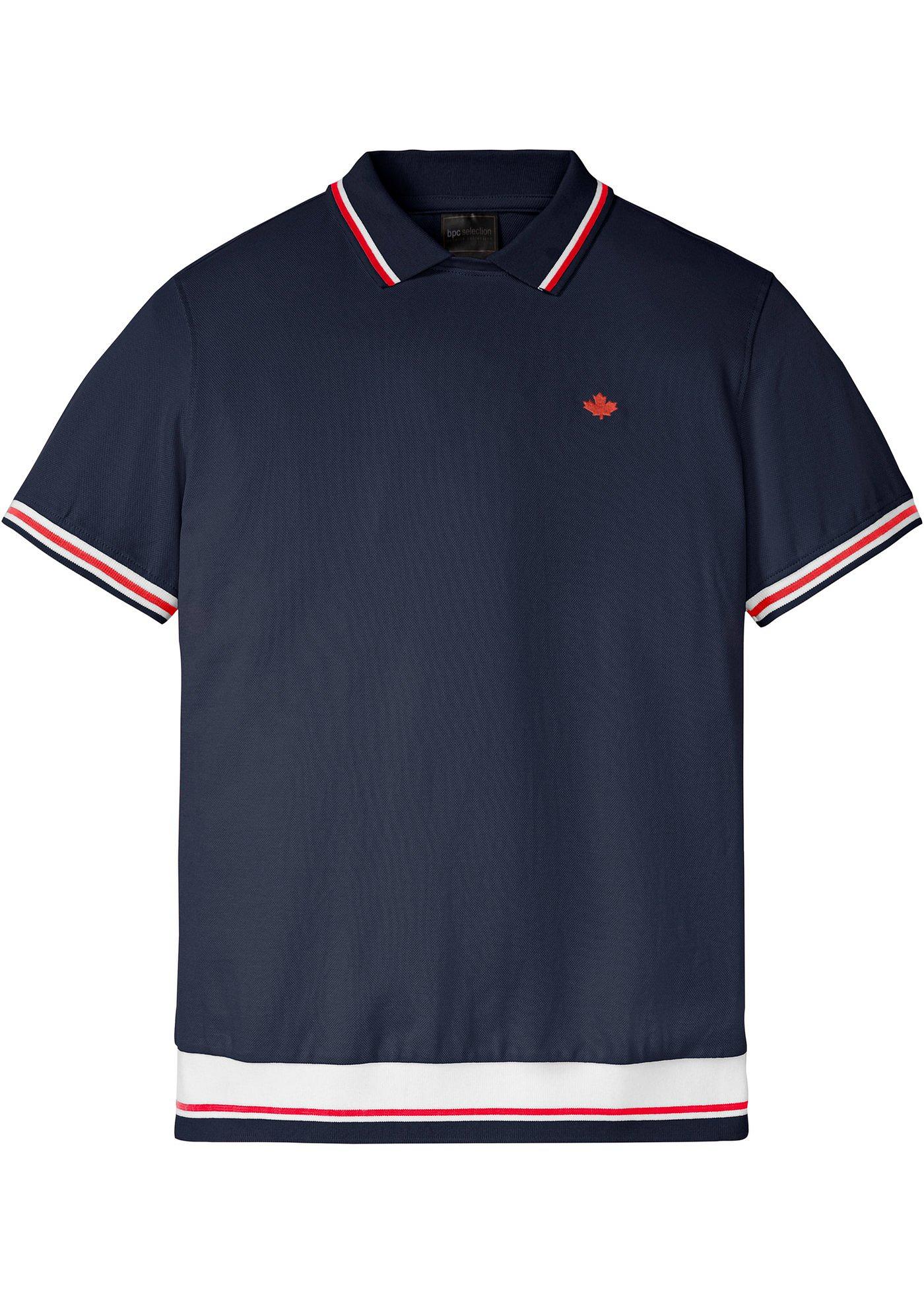 Polo avec bordures, manches courtes