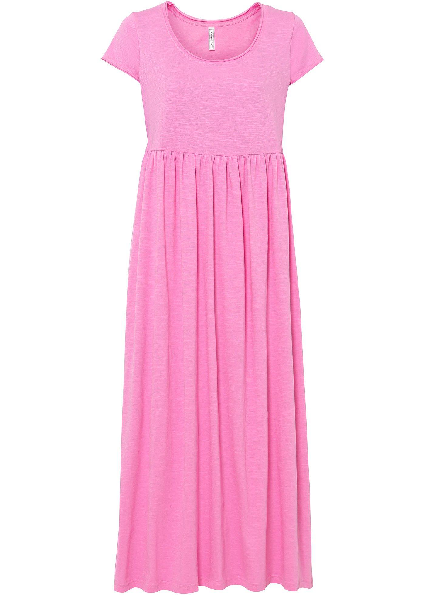 Robe longue en coton