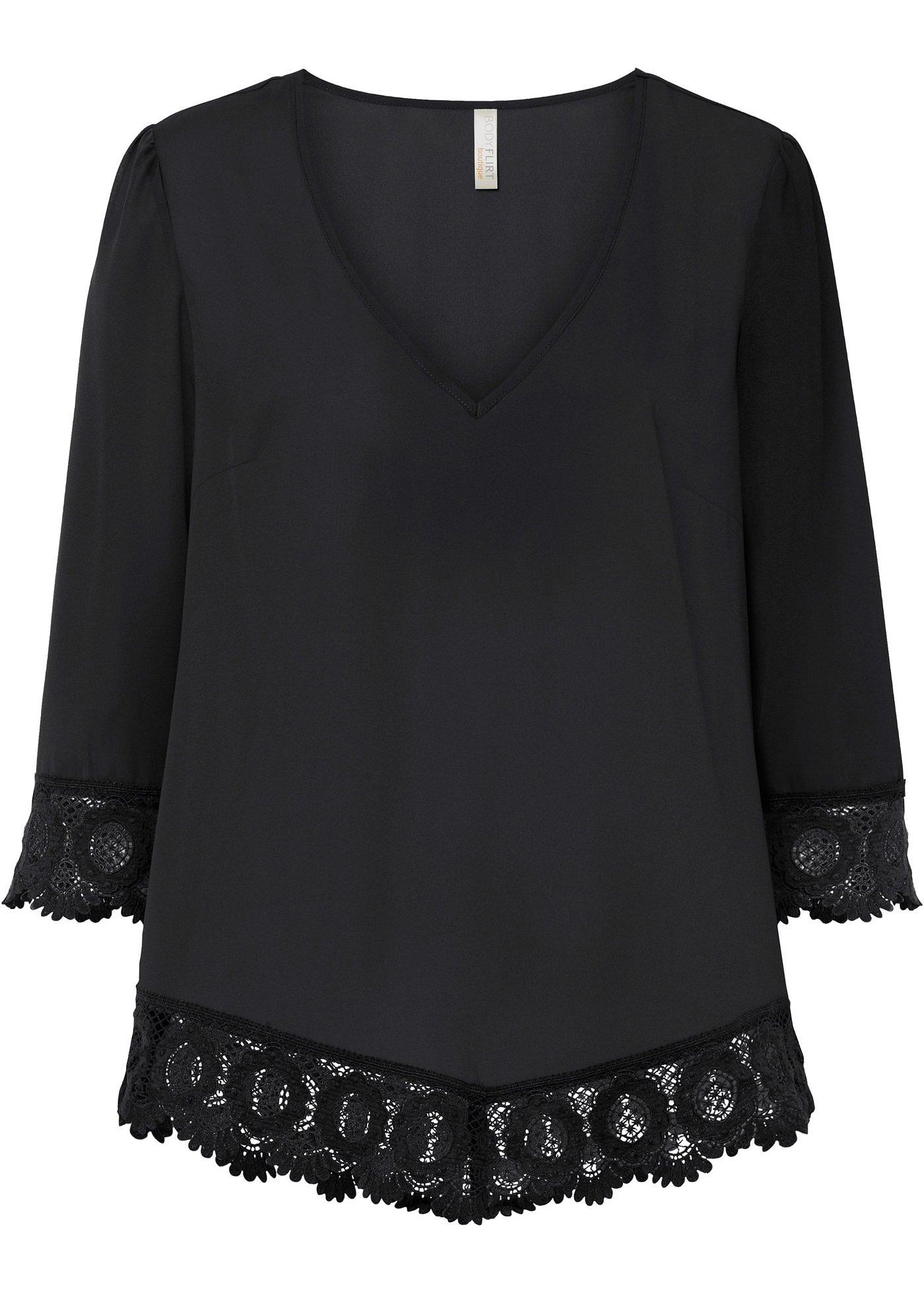 Tunique à dentelle en matière durable