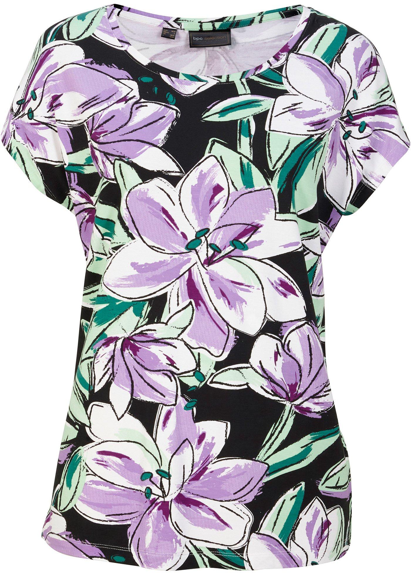 T-shirt à imprimé floral