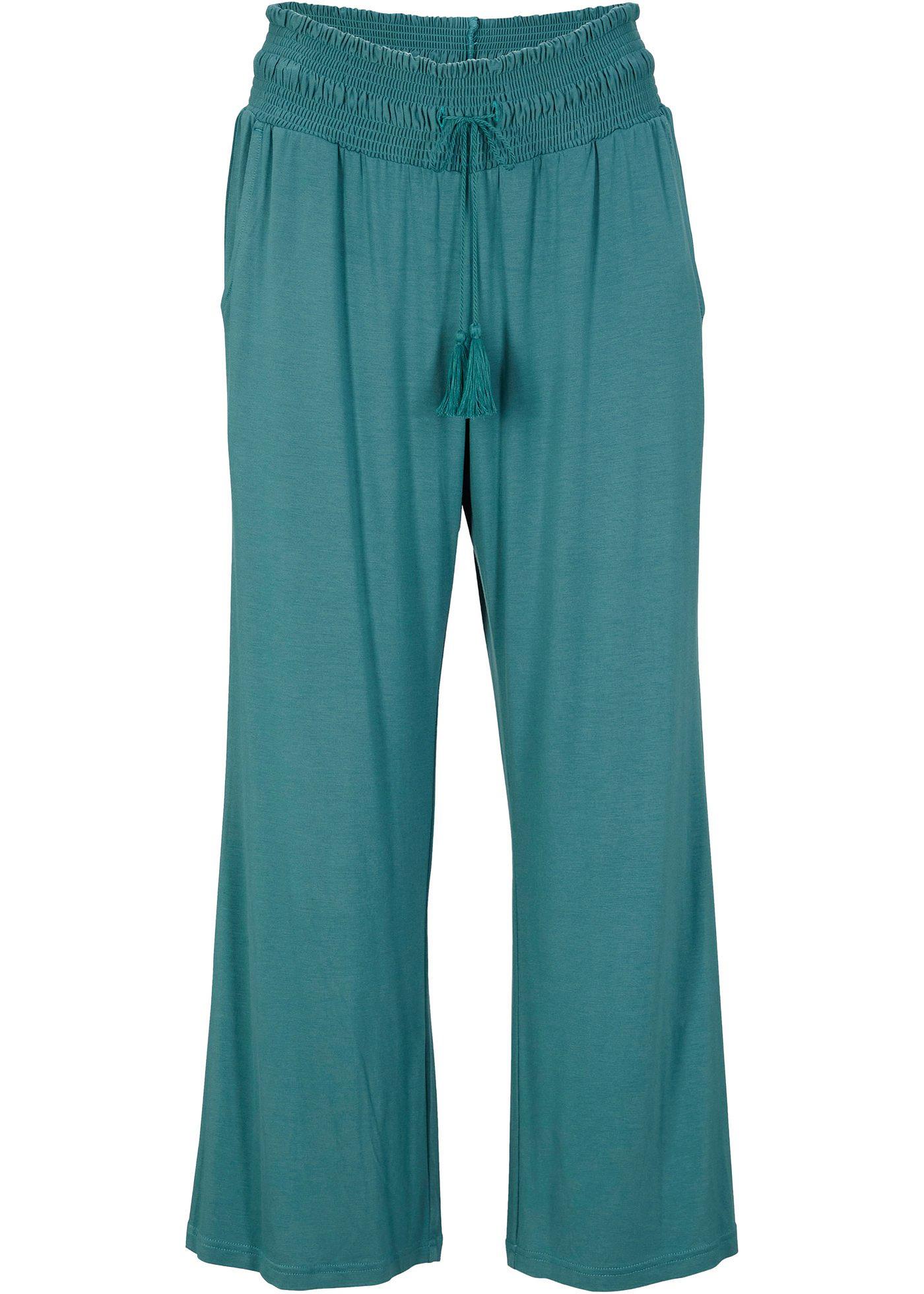 Pantalon en jersey en viscose durable