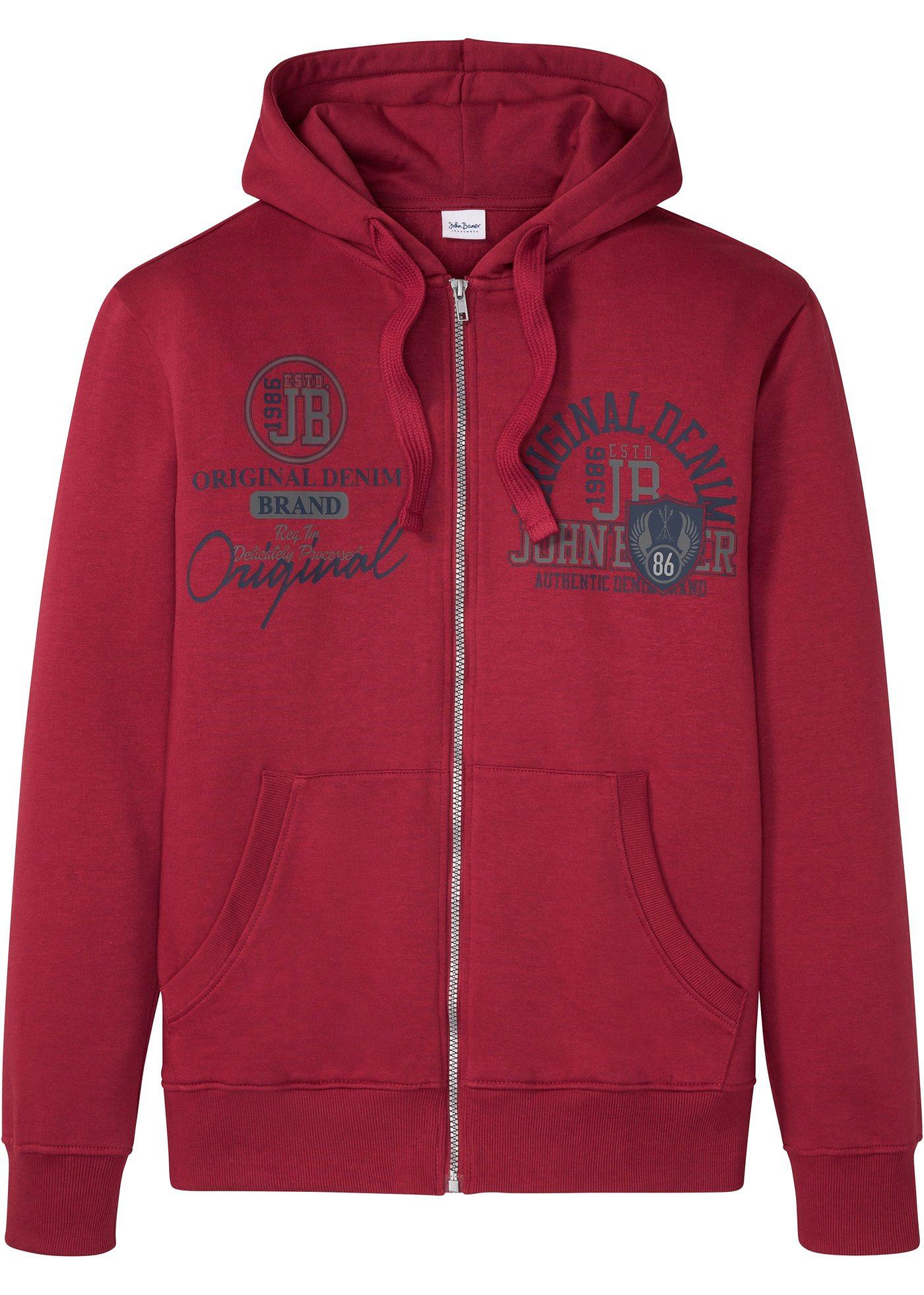 Gilet sweat à capuche