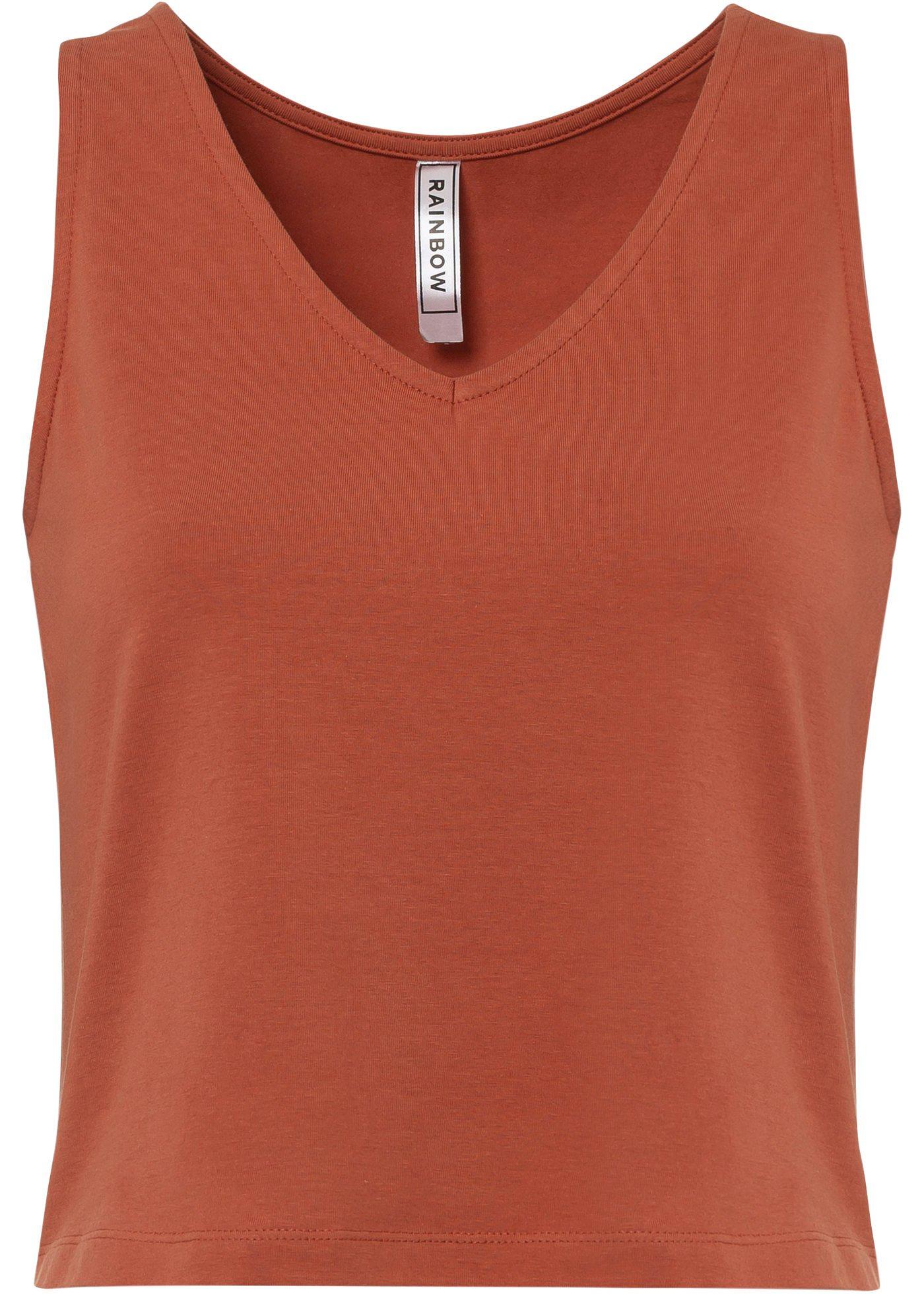 Top raccourci avec coton bio