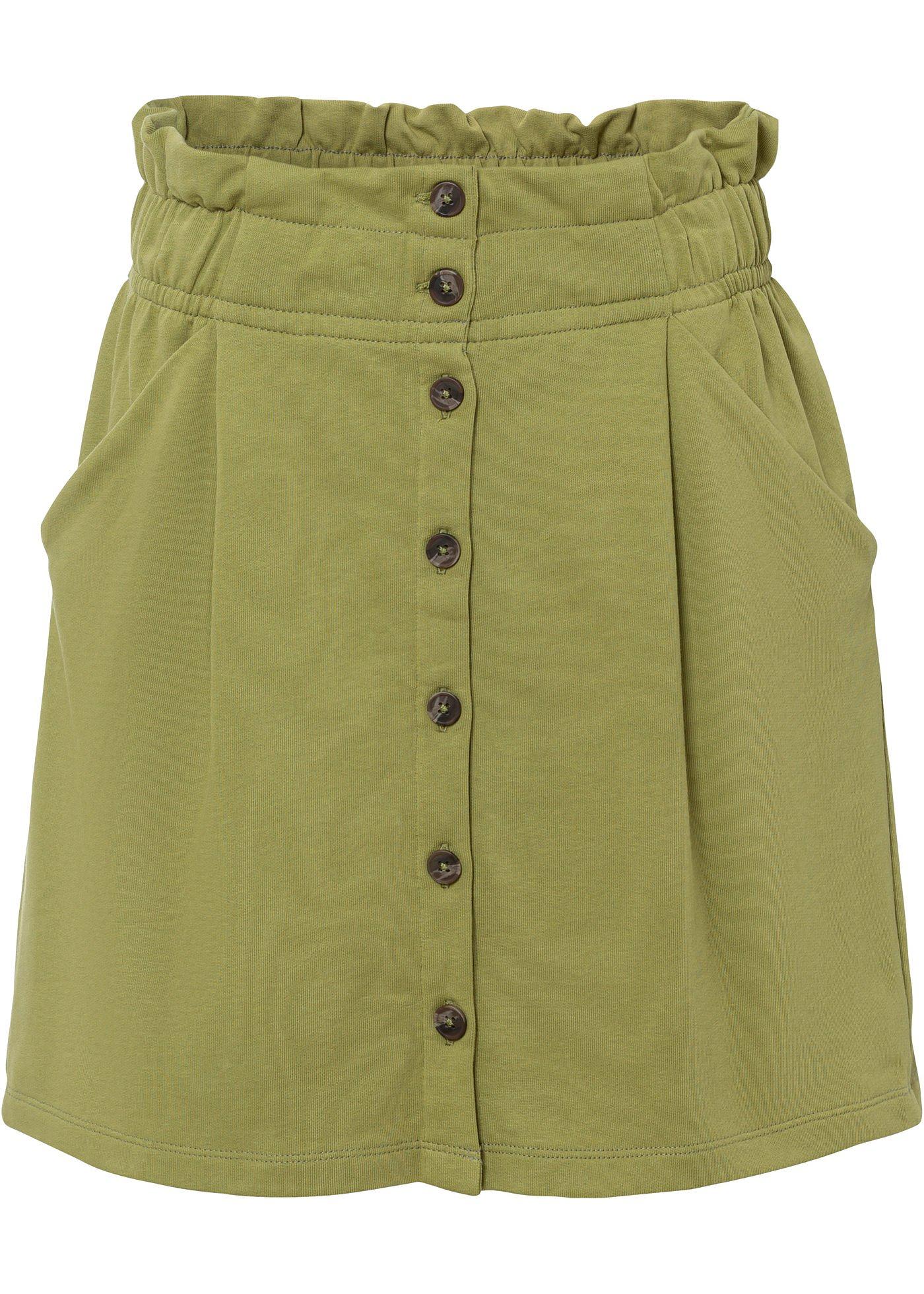 Jupe en sweat en coton bio