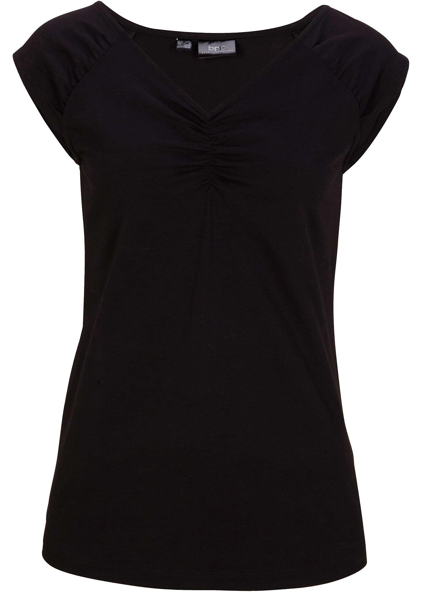 Top T-shirt avec col V