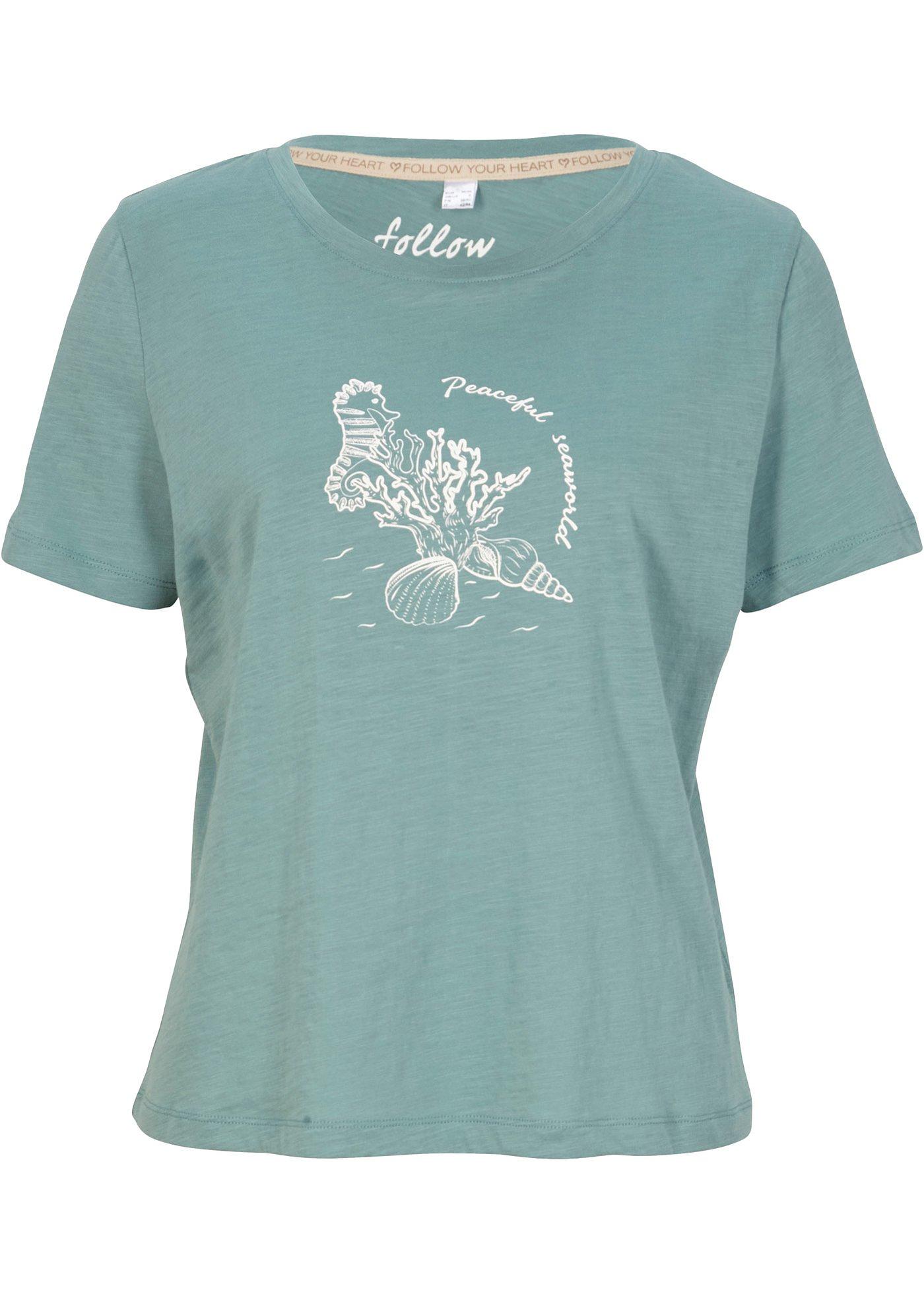 T-shirt à imprimé, manches courtes