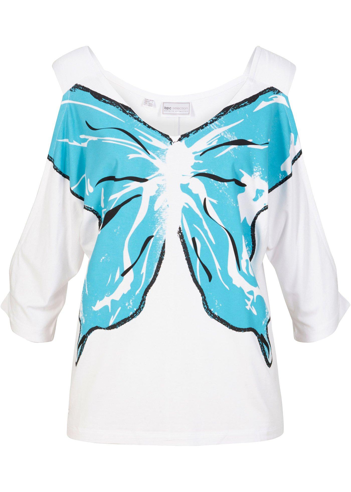 T-shirt avec papillon