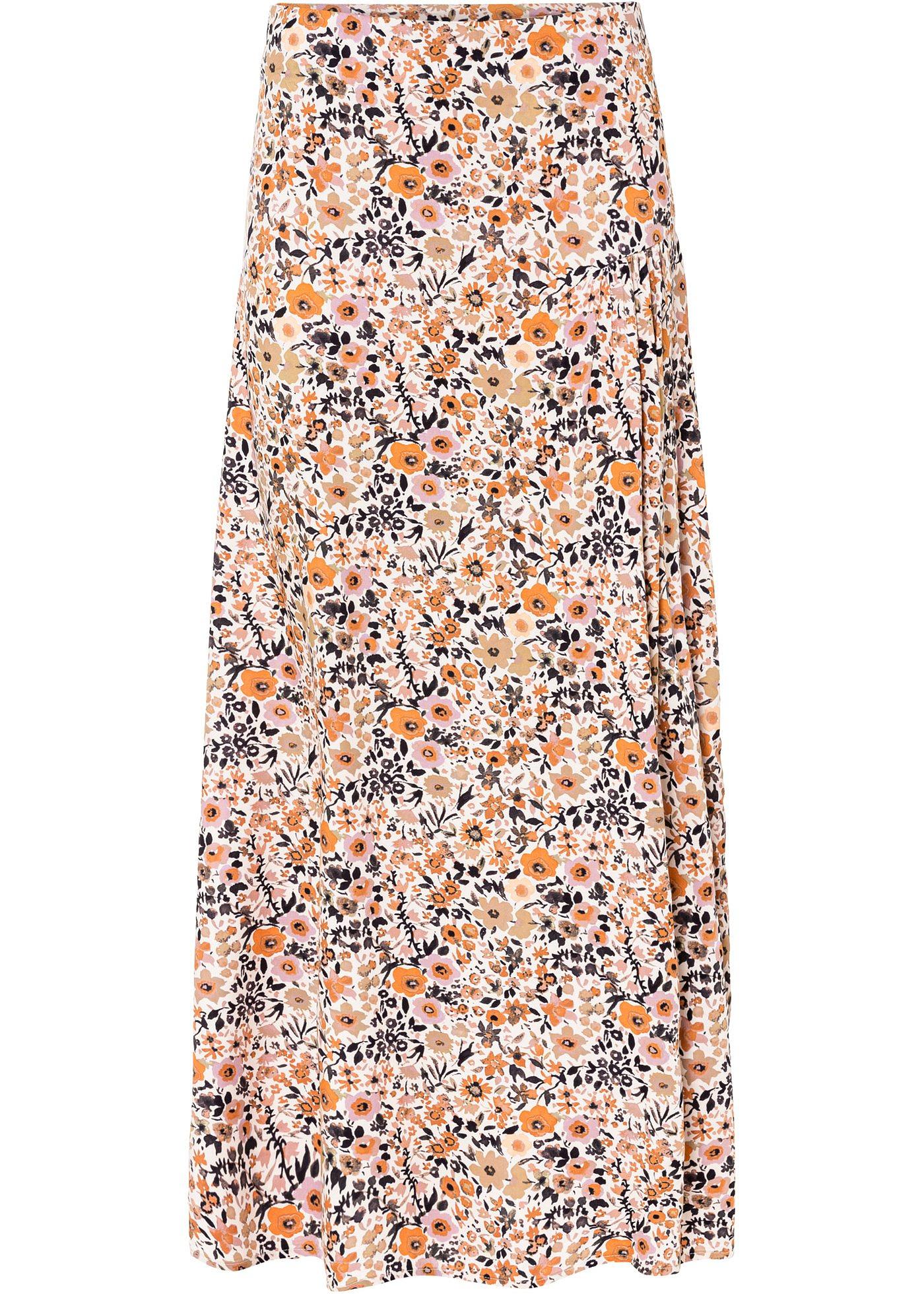 Jupe longue en viscose durable