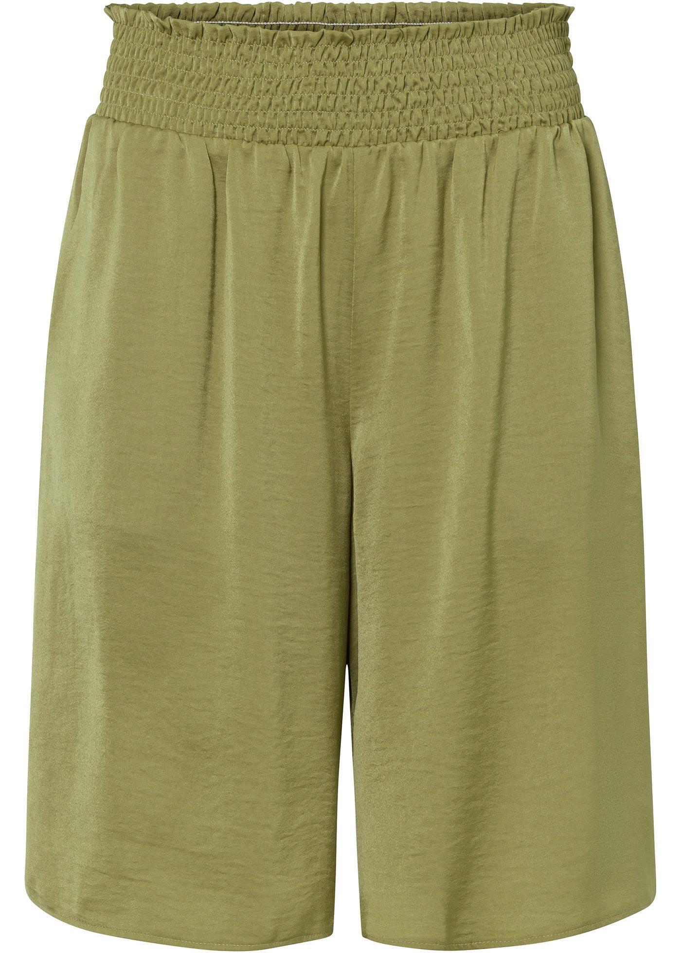 Bermuda en satin avec polyester recyclé