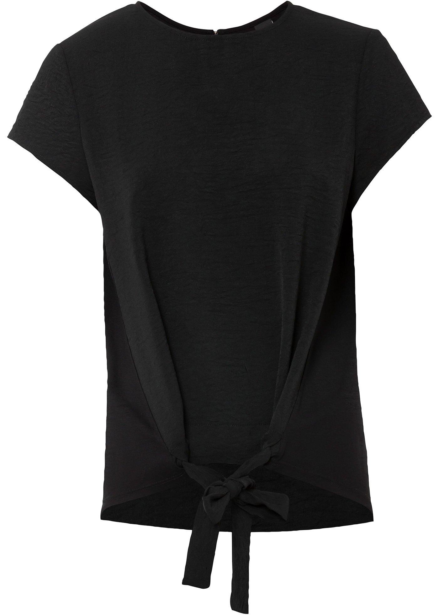 T-shirt avec mélange de matière