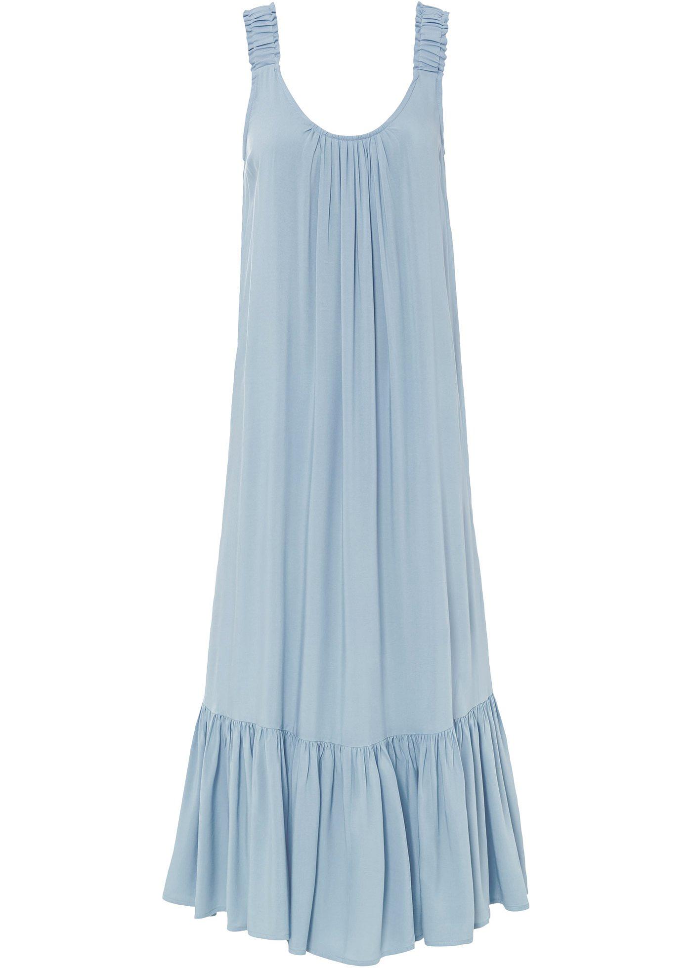 Robe avec volant à la base