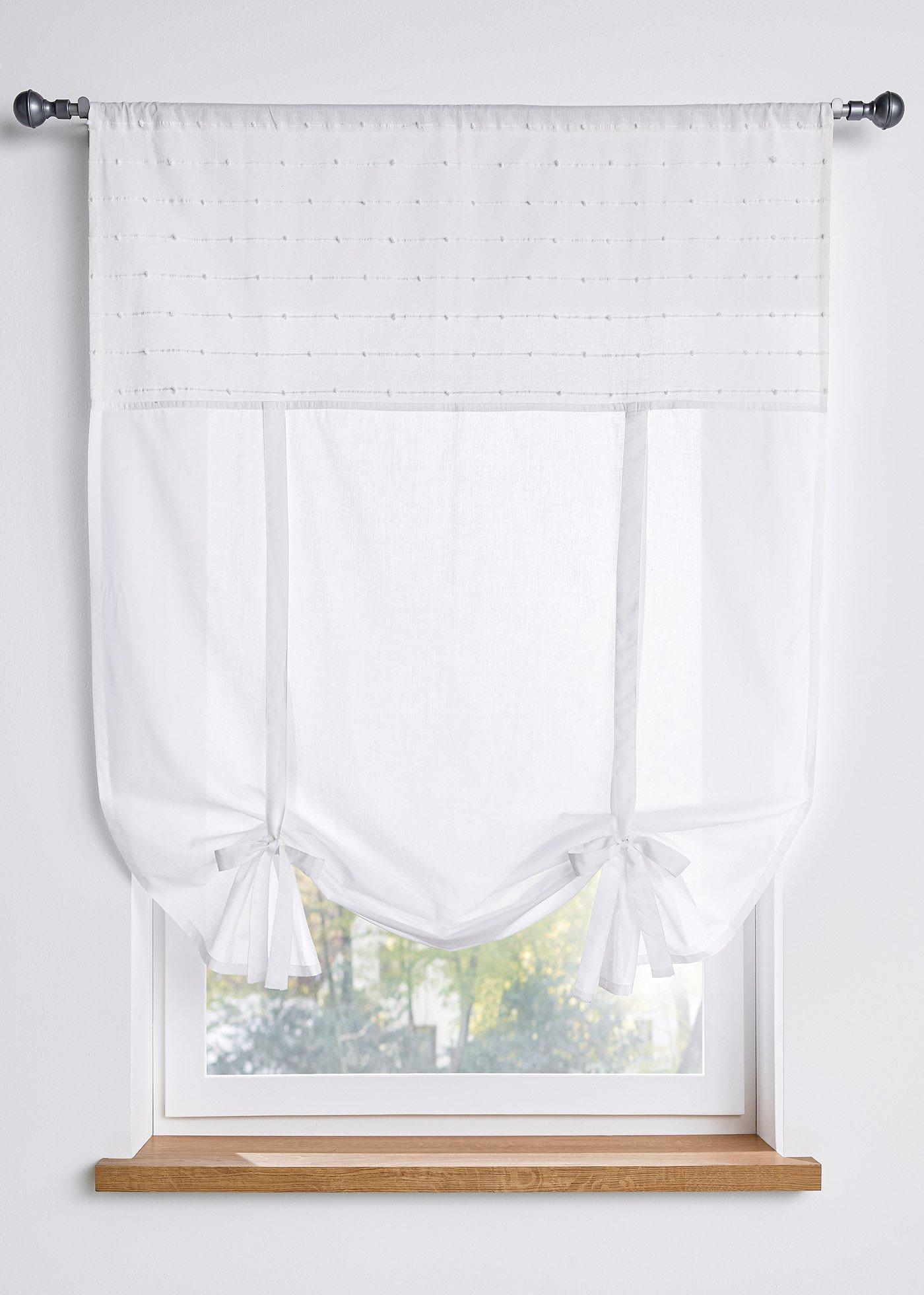 Store à nouer en coton