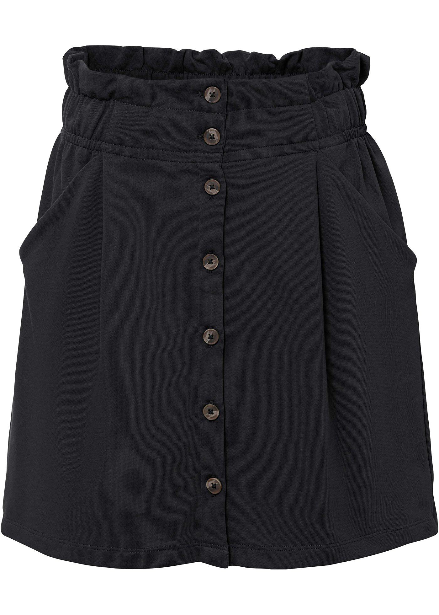 Jupe en sweat en coton bio