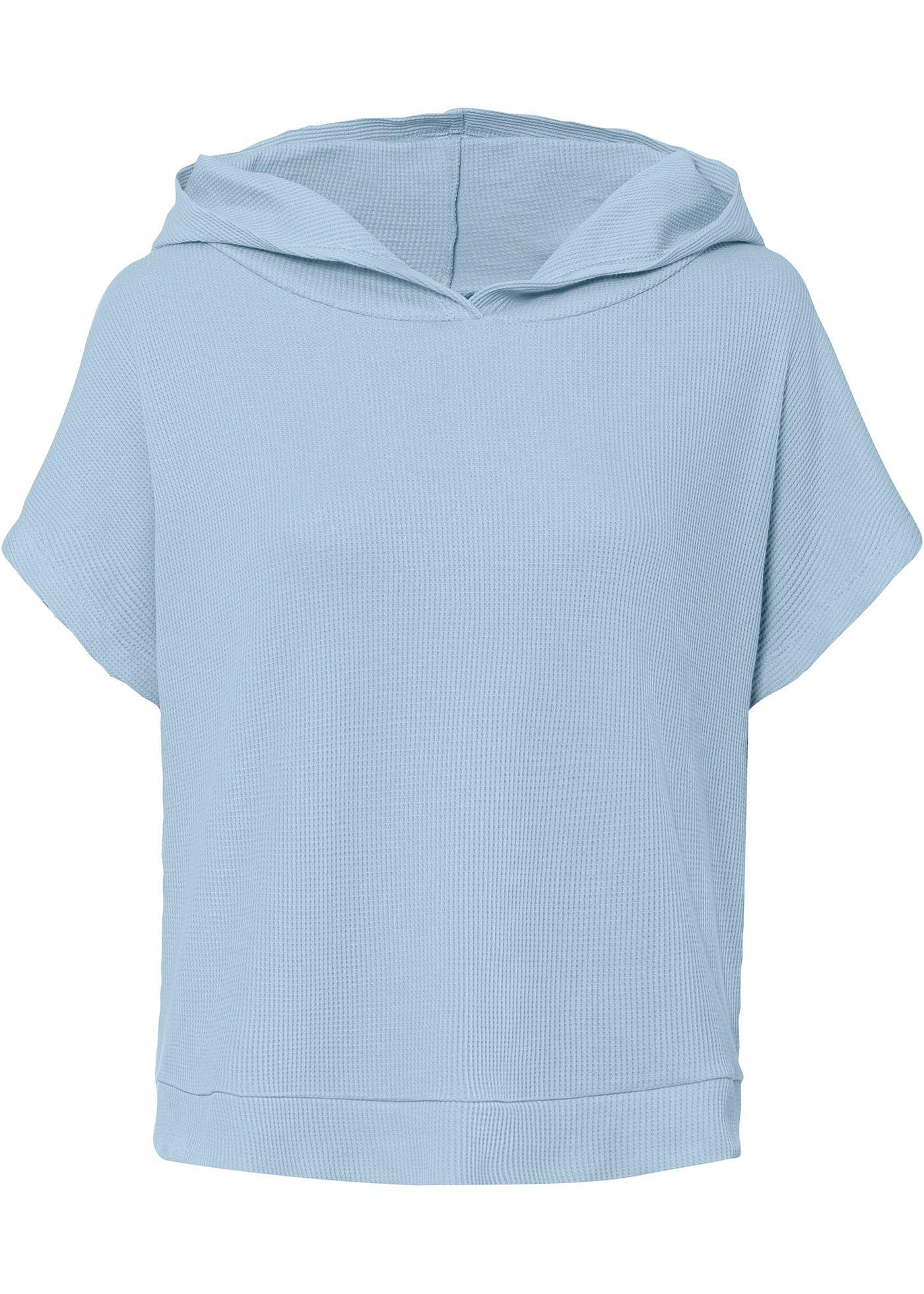 Sweat-shirt manches courtes en piqué