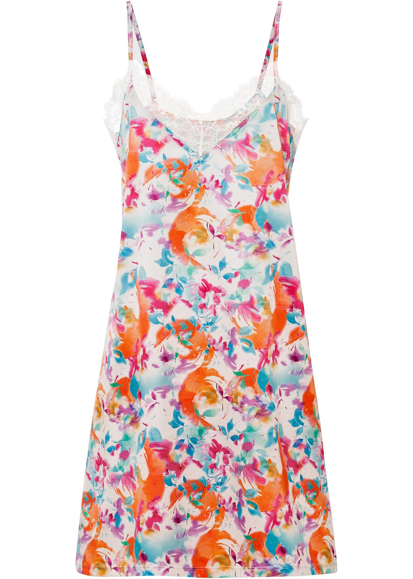 Nuisette satin à imprimé superbe