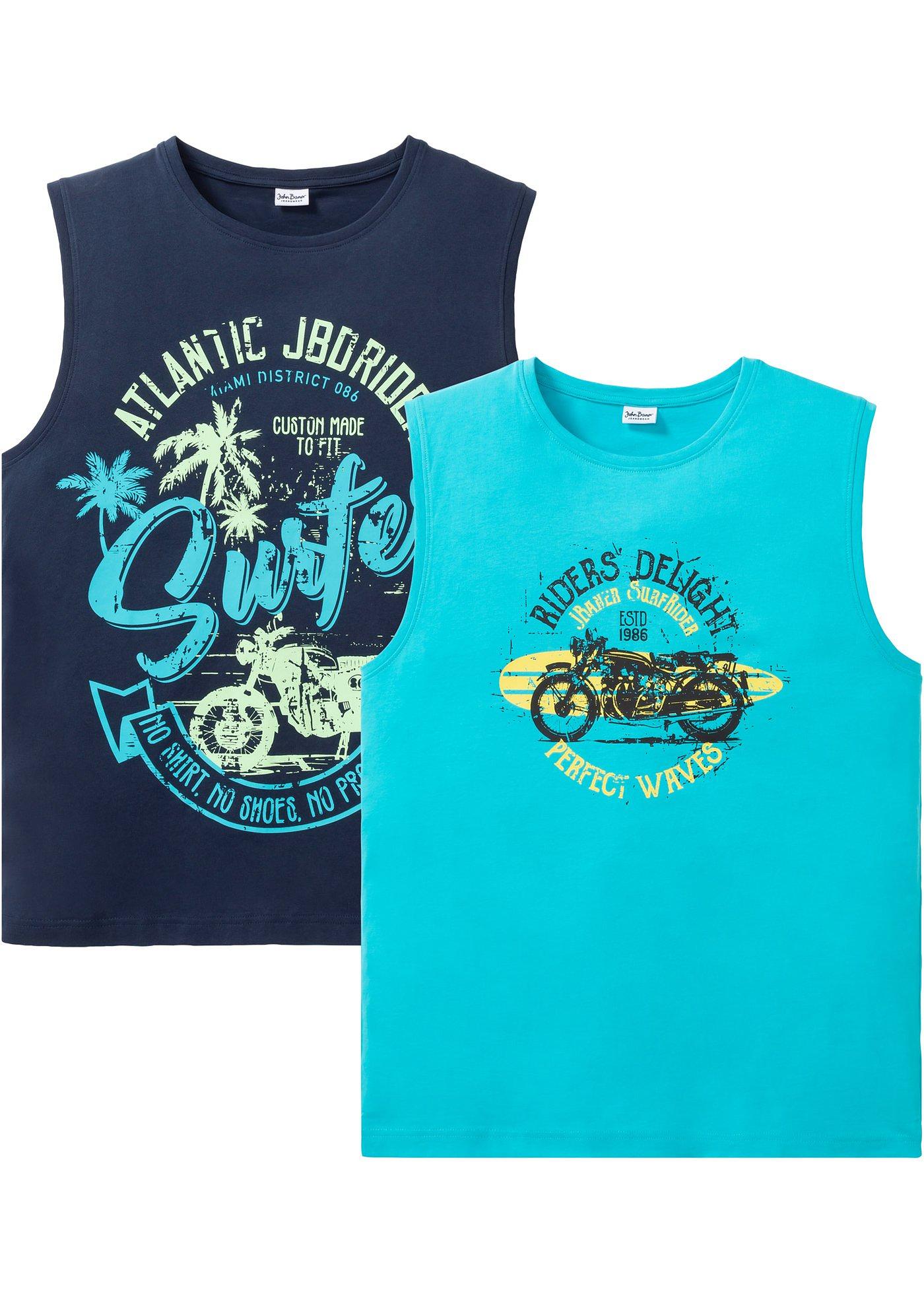 Lot de 2 débardeurs marcel