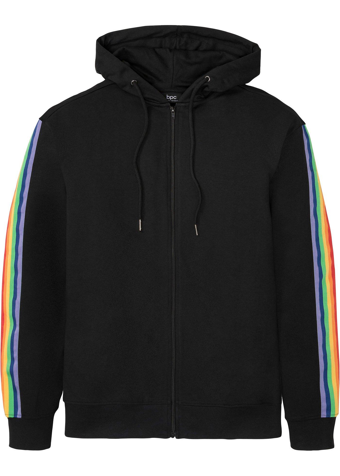 Gilet en sweat Pride avec polyester recyclé