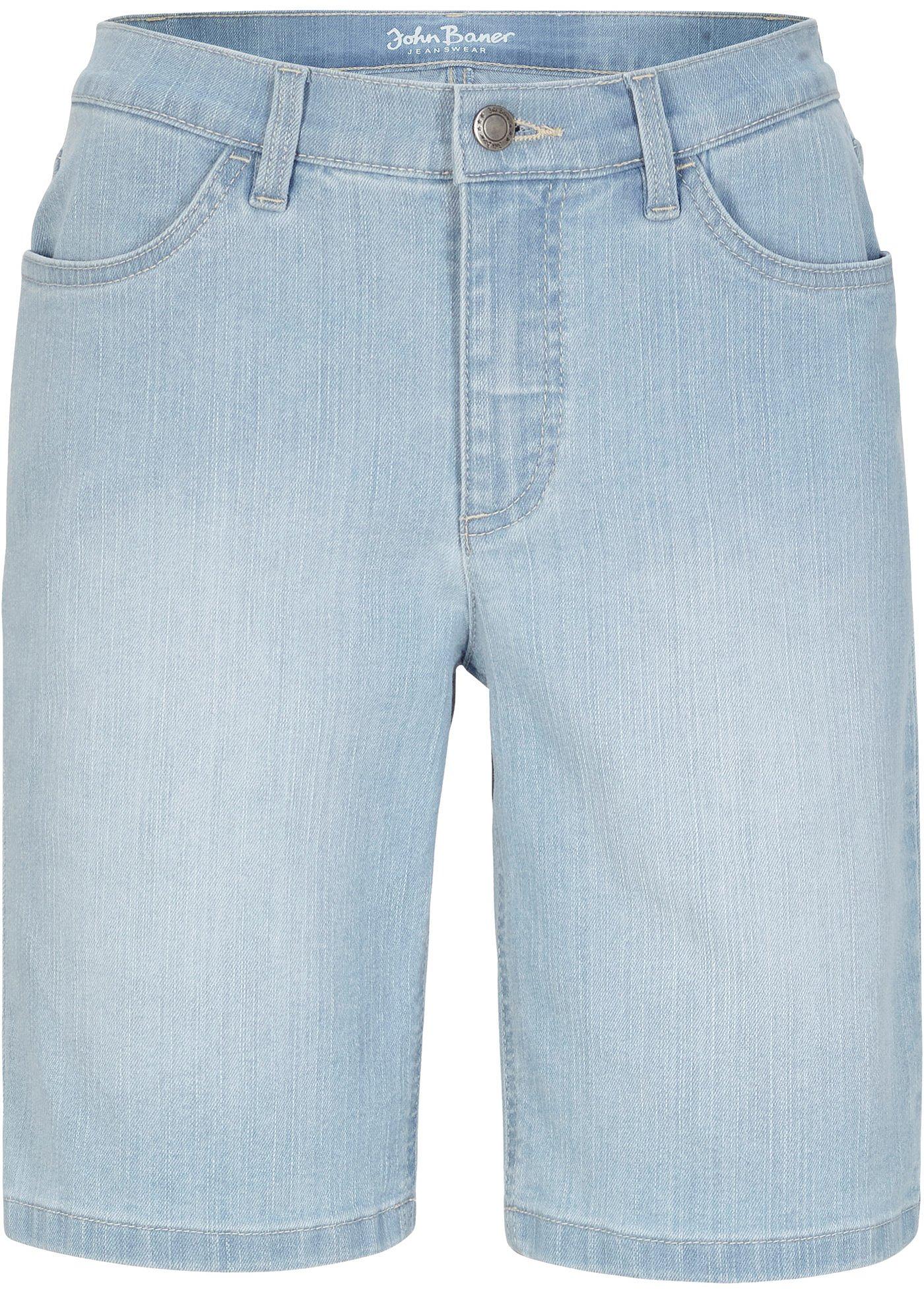 Short en jean extensible