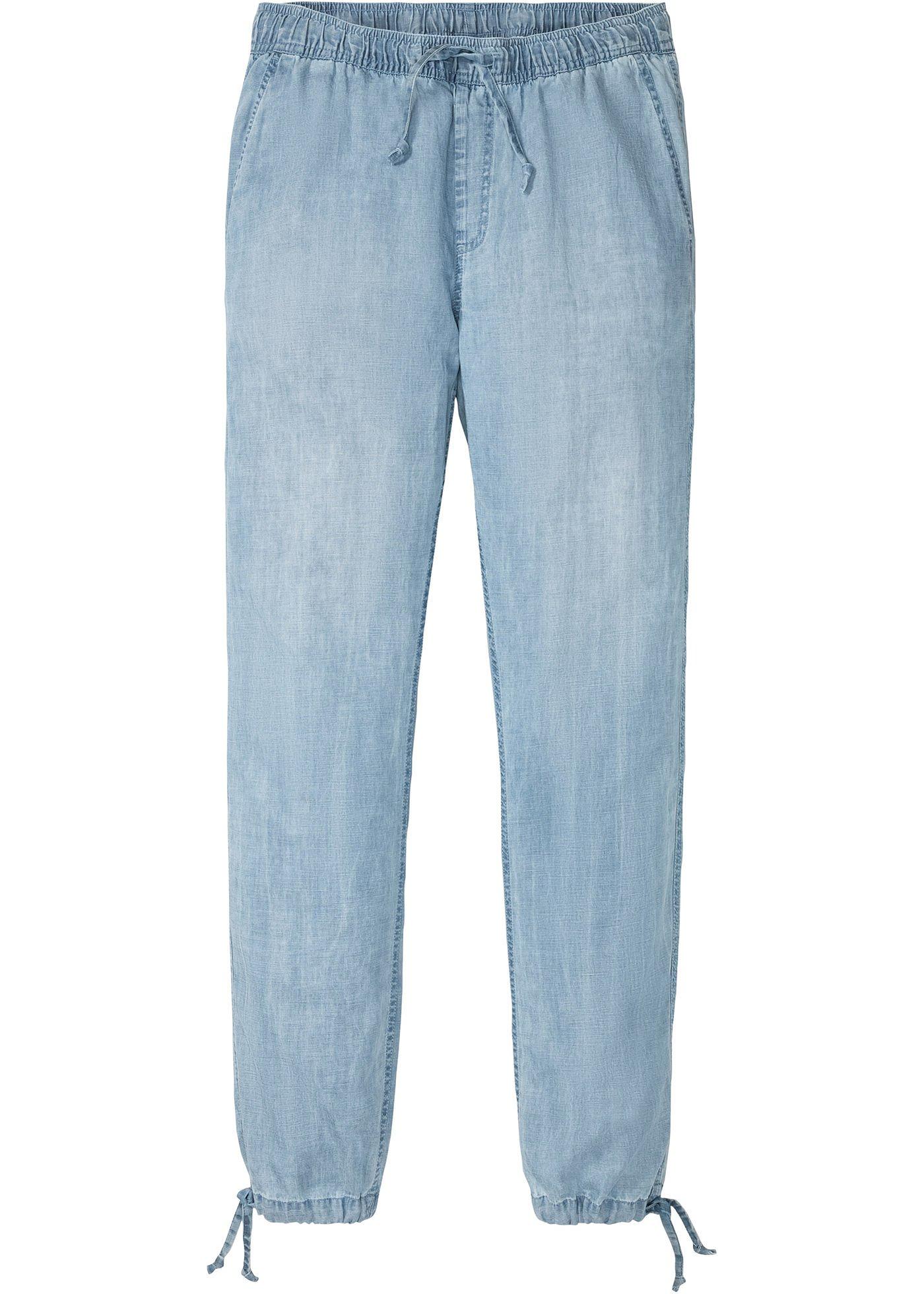 Jean à taille extensible Loose Fit avec TENCEL™ Lyocell, Straight