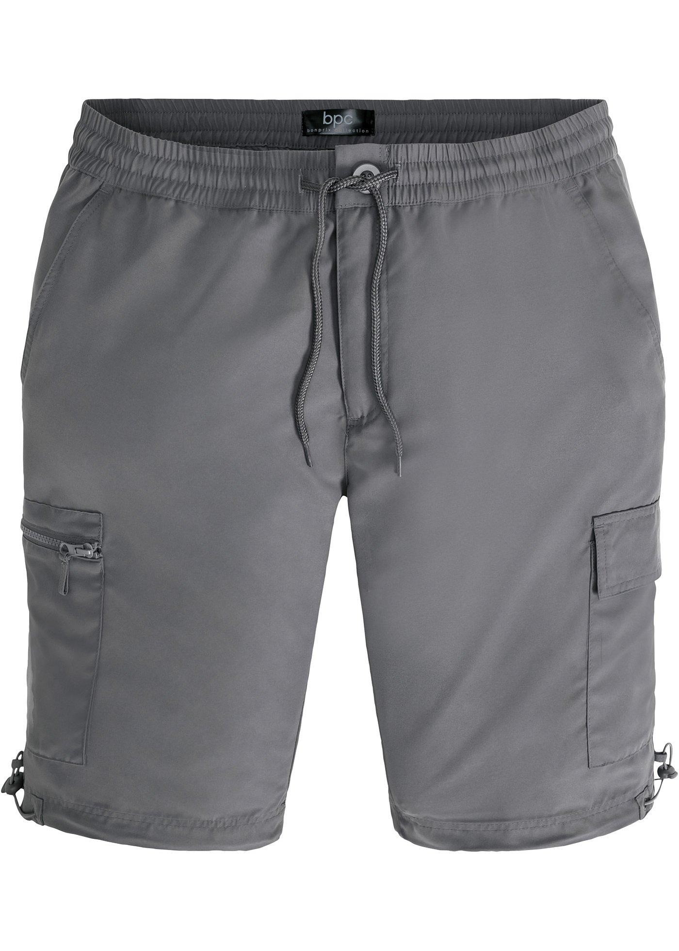 Bermuda cargo en microfibre confort pour le ventre