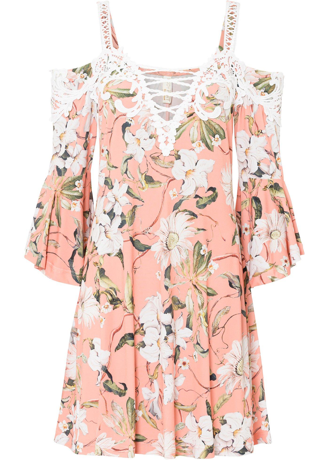 Robe à épaules dénudées