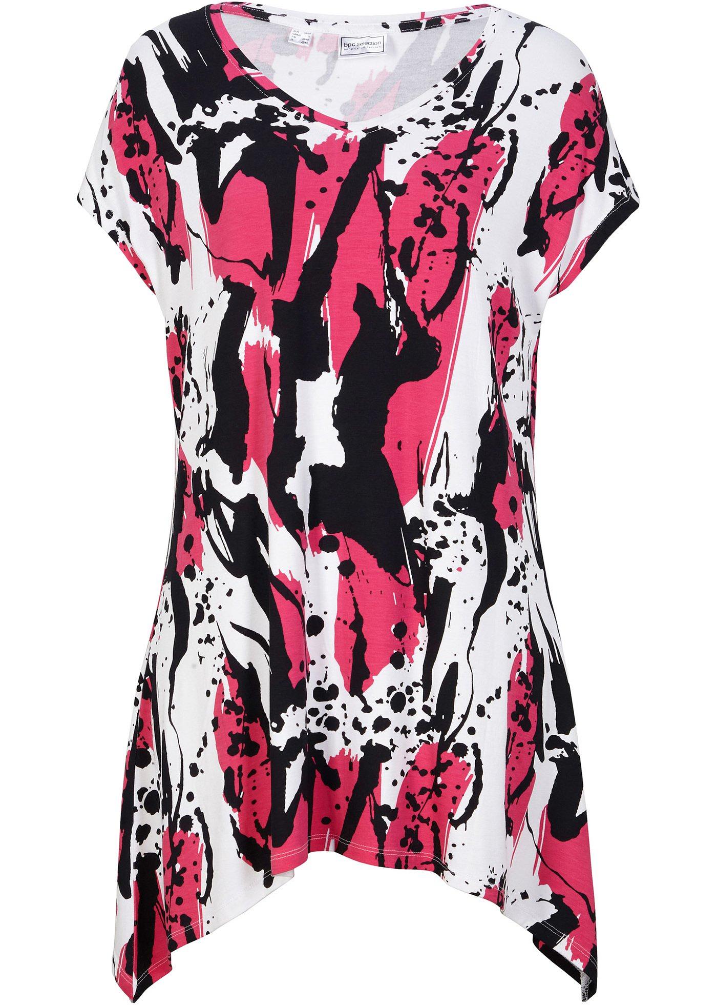 T-shirt long à pans