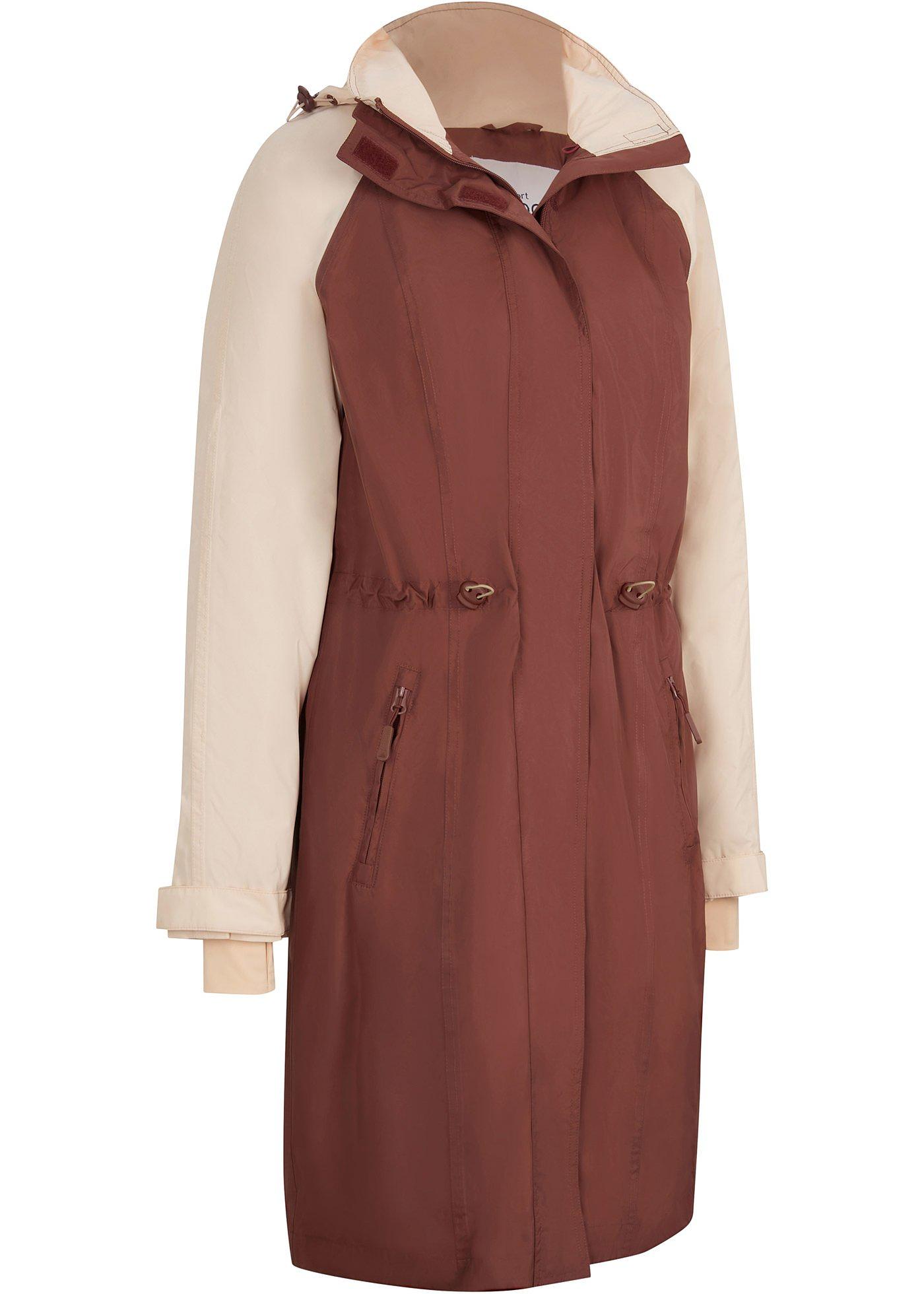 Manteau outdoor fonctionnel avec polyester recyclé