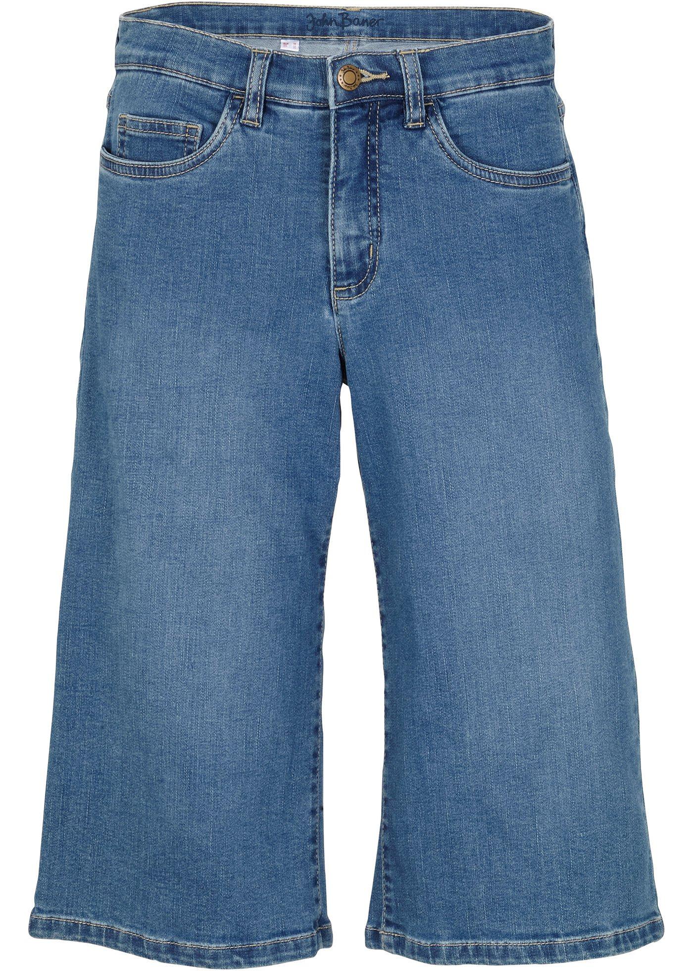 Jean corsaire extensible Wide Fit