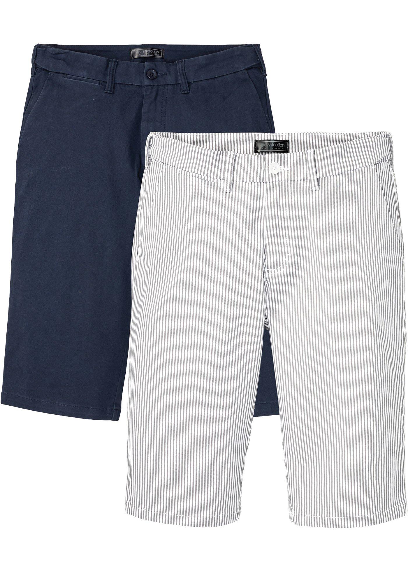 Image de Lot de 2 bermudas longs, Regular Fit