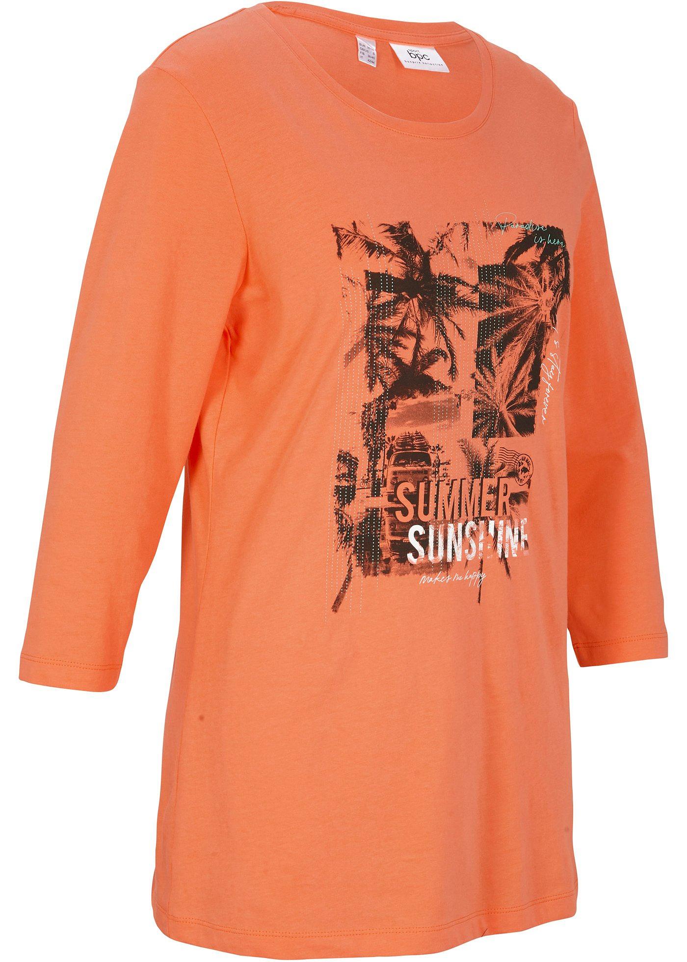 T-shirt fonctionnel anti-UV, manches 3/4