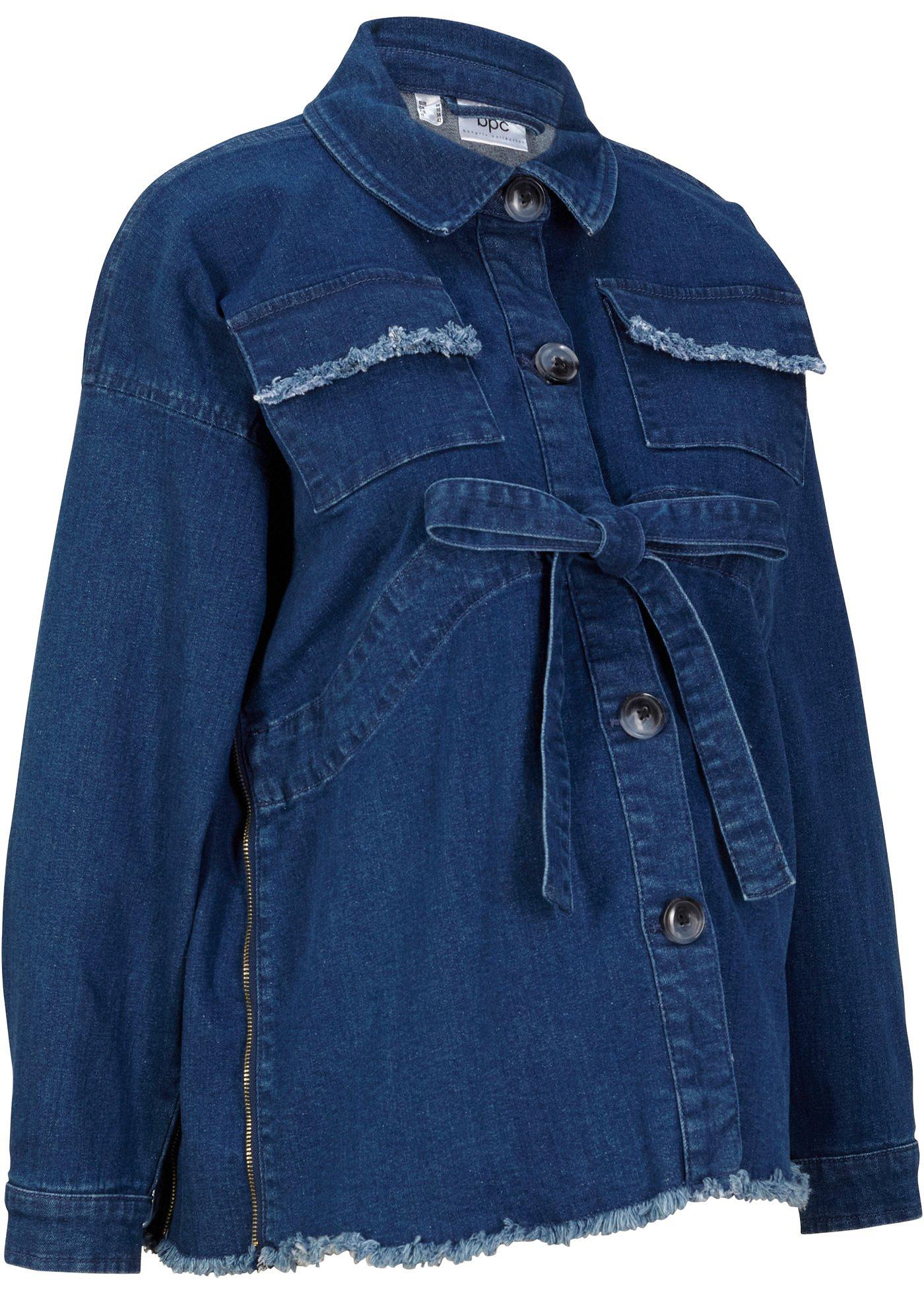 Veste en jean de grossesse