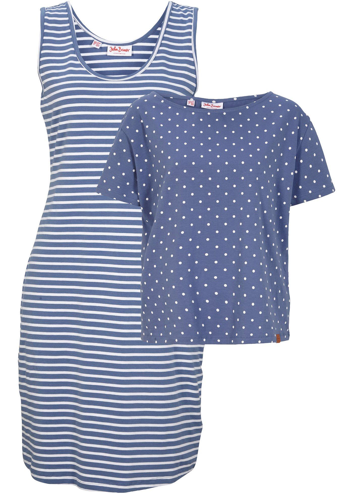 Robe + T-shirt (Ens. 2 pces.)