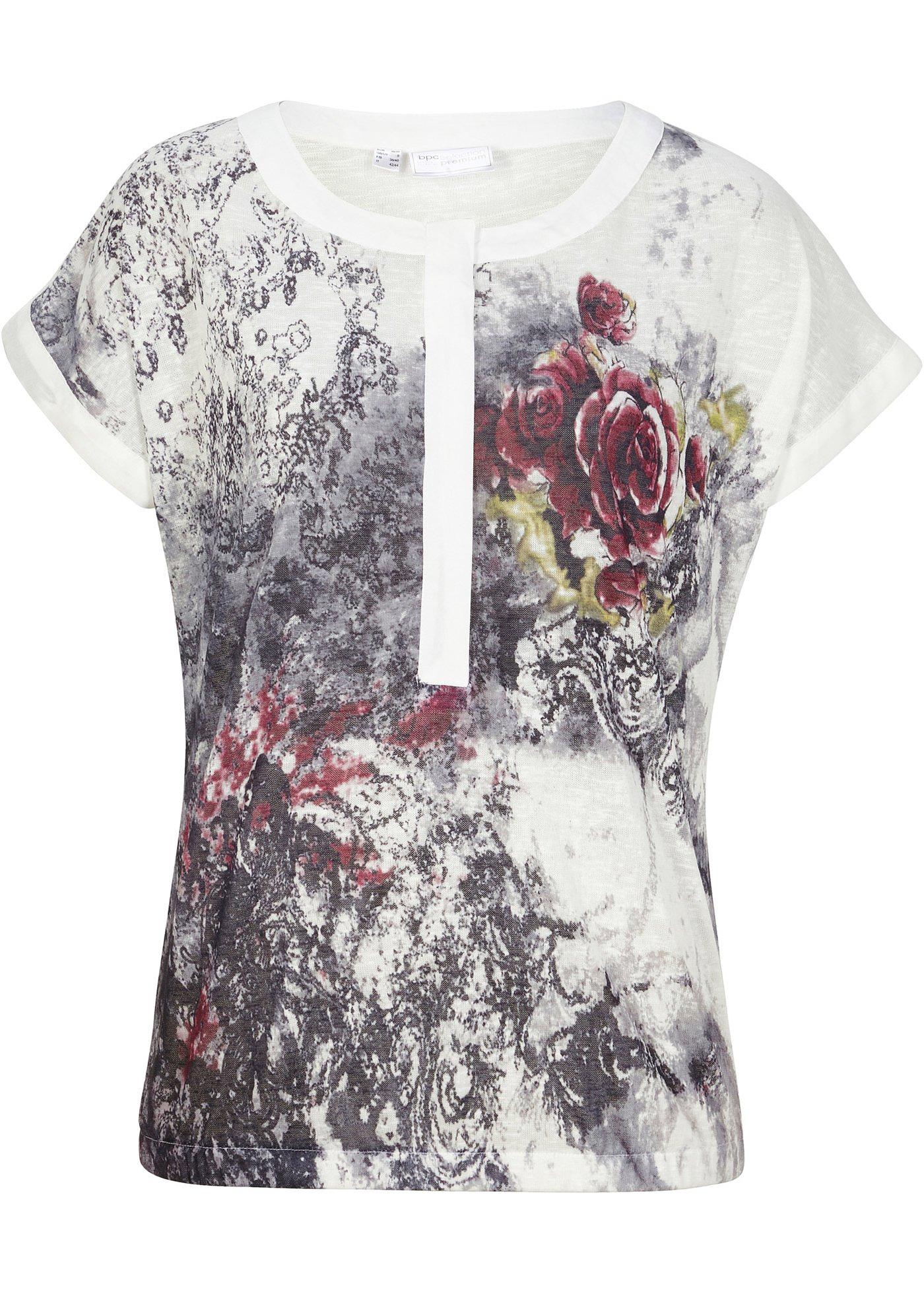 T-shirt à imprimé floral