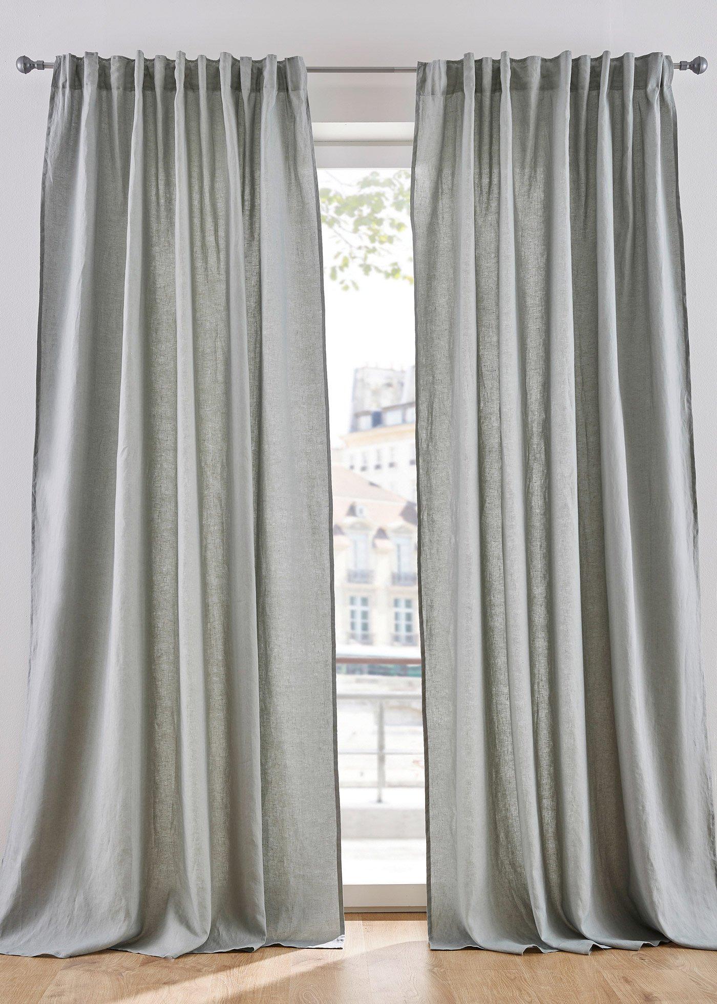 Panneau coton avec teneur en lin (1 pce.)