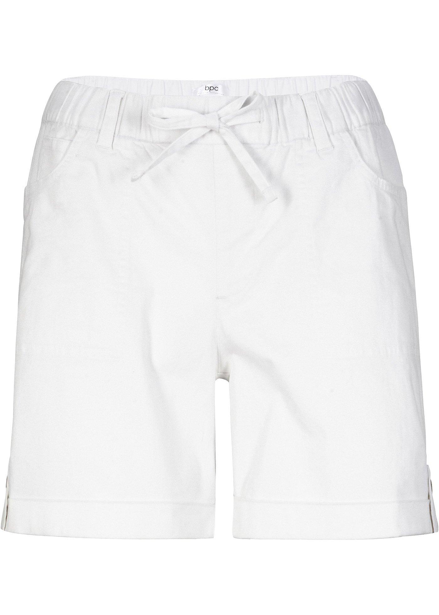 Bermuda coton avec taille élastiquée