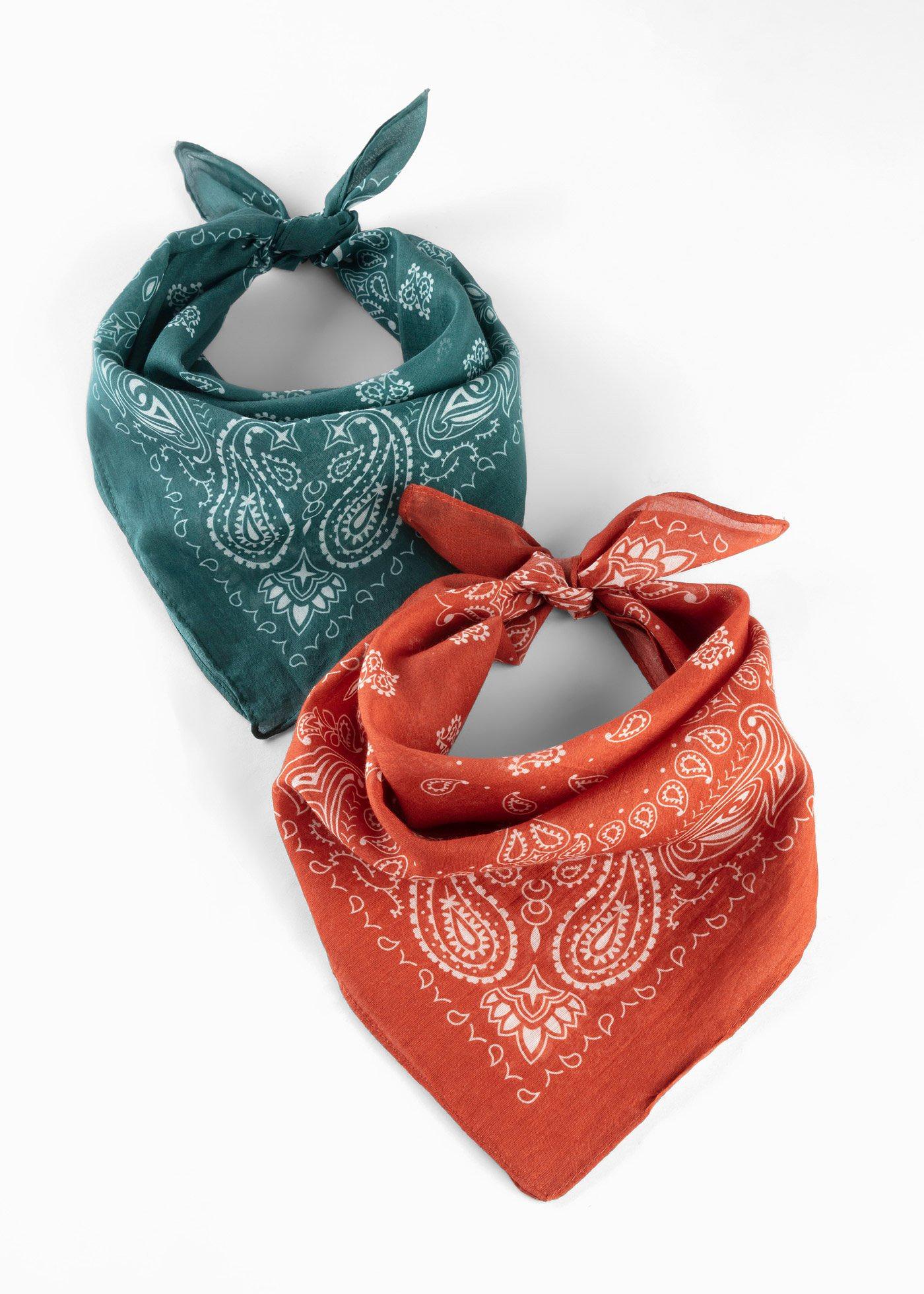 Lot de 2 foulards Nicky