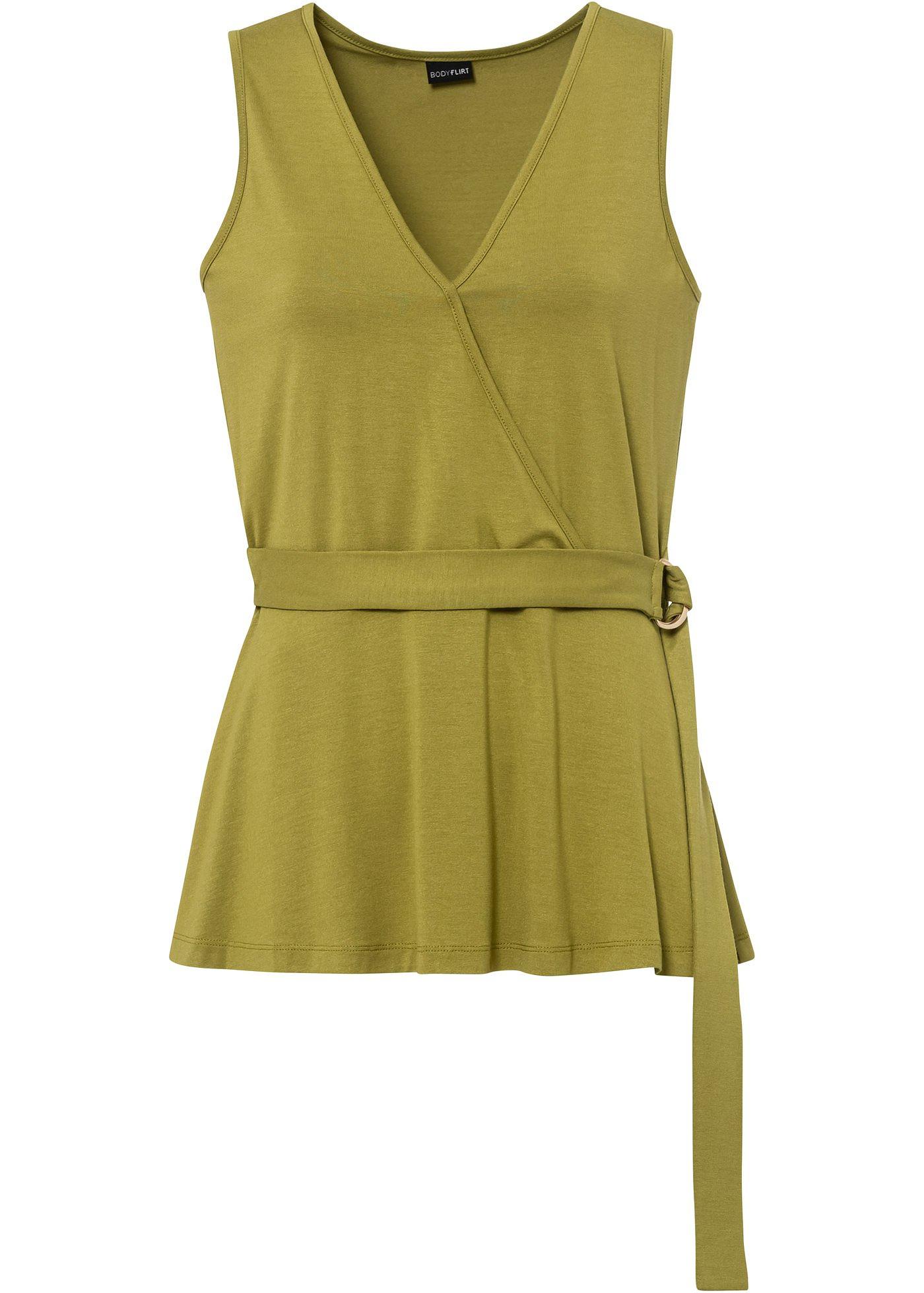 Top en jersey en viscose durable